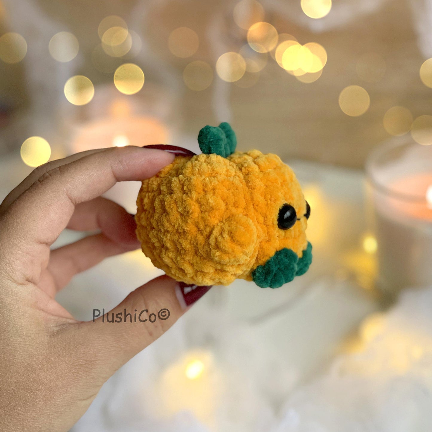 Pumpkin Crochet Pattern - Low Sew