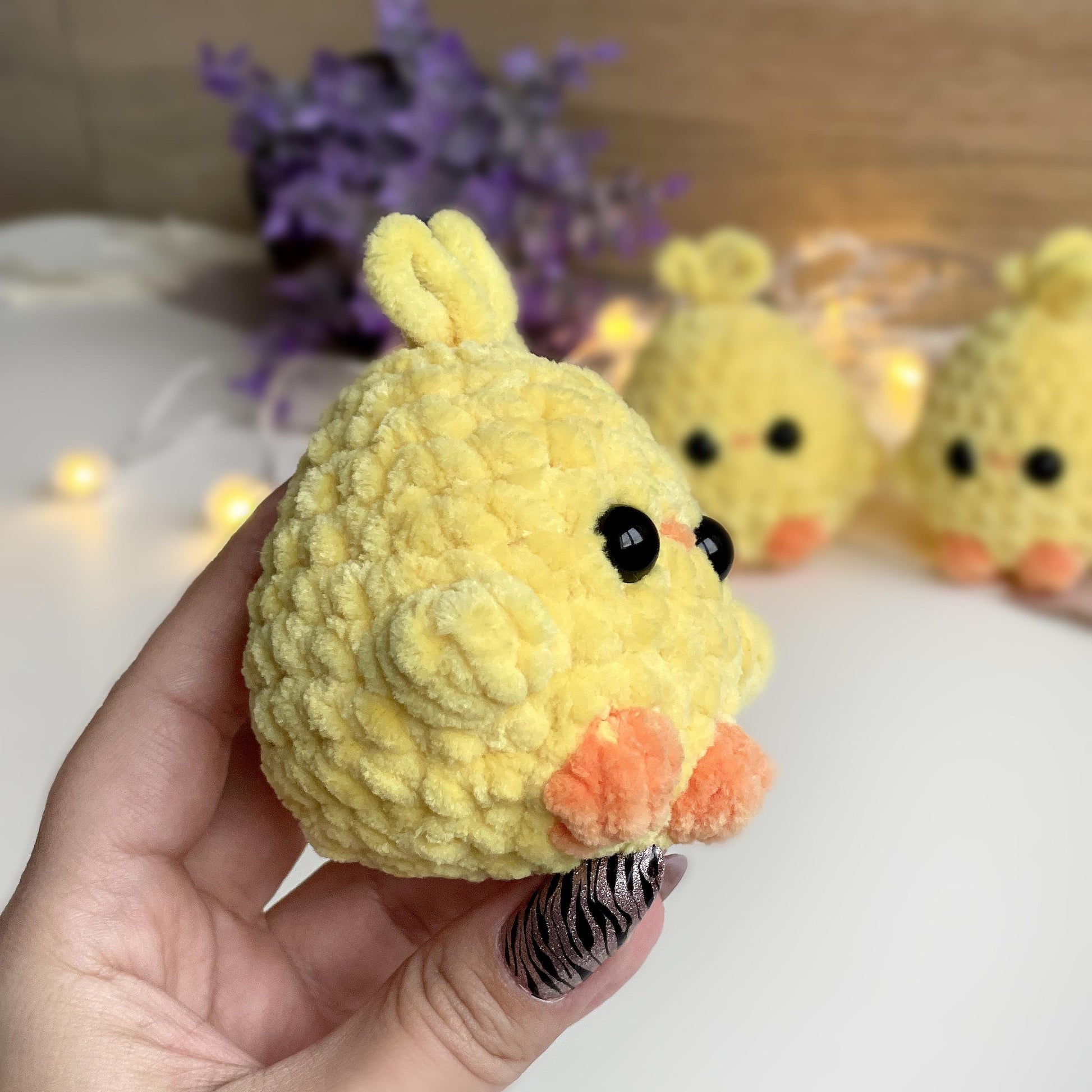 Easter Chick Crochet PATTERN, No Sew Amigurumi Tiny Chick, Easy pdf Tutorial for Beginners, Baby Gift Plushie, Handmade Little Spring Bird