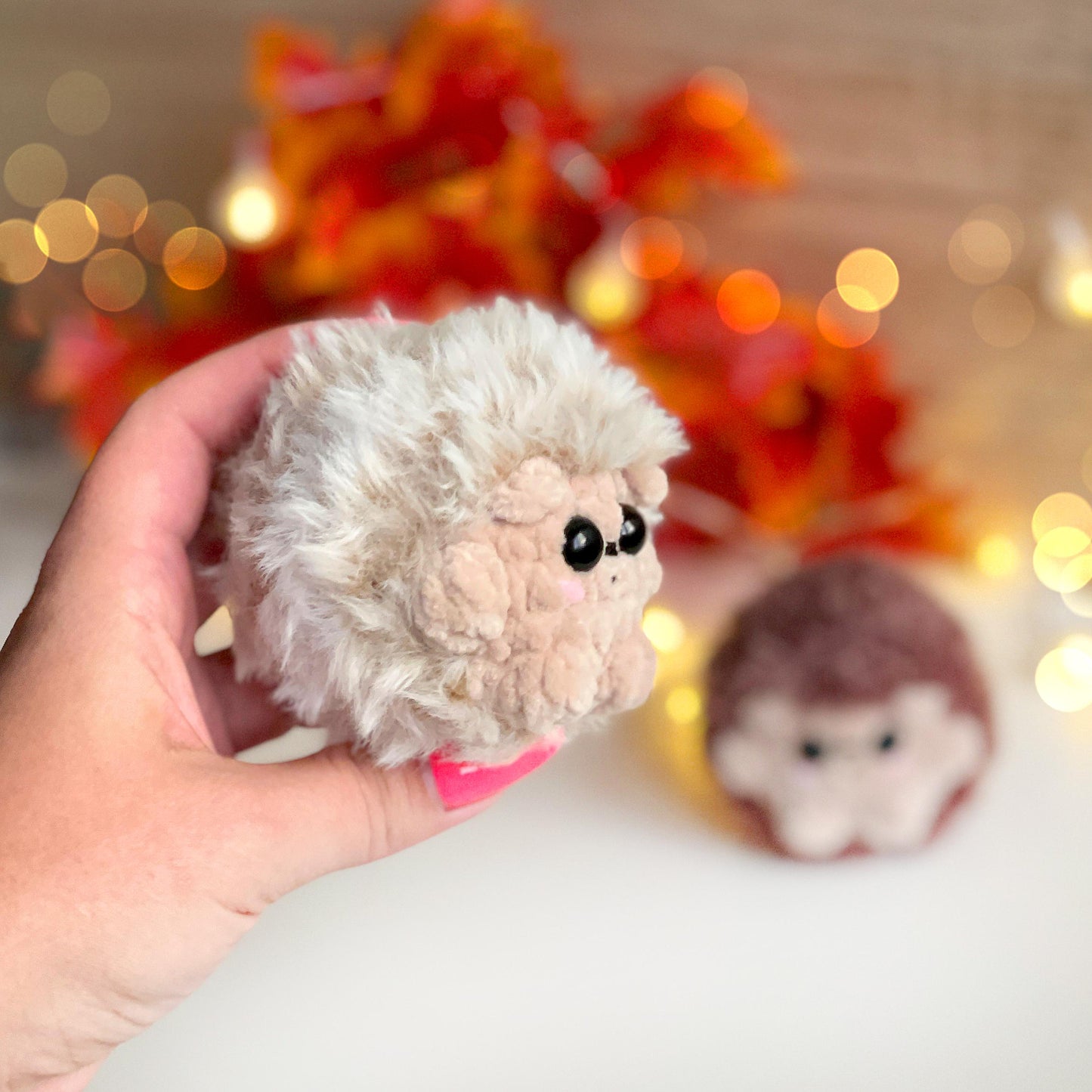 Hedgehog Crochet PATTERN - No Sew
