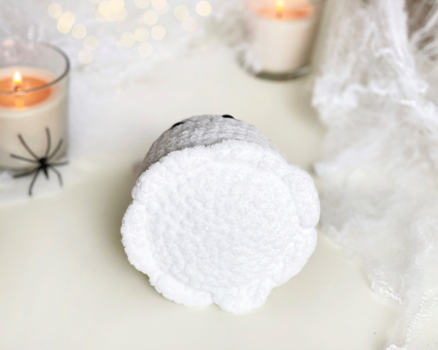 Cat Ghost Crochet PATTERN - Low Sew