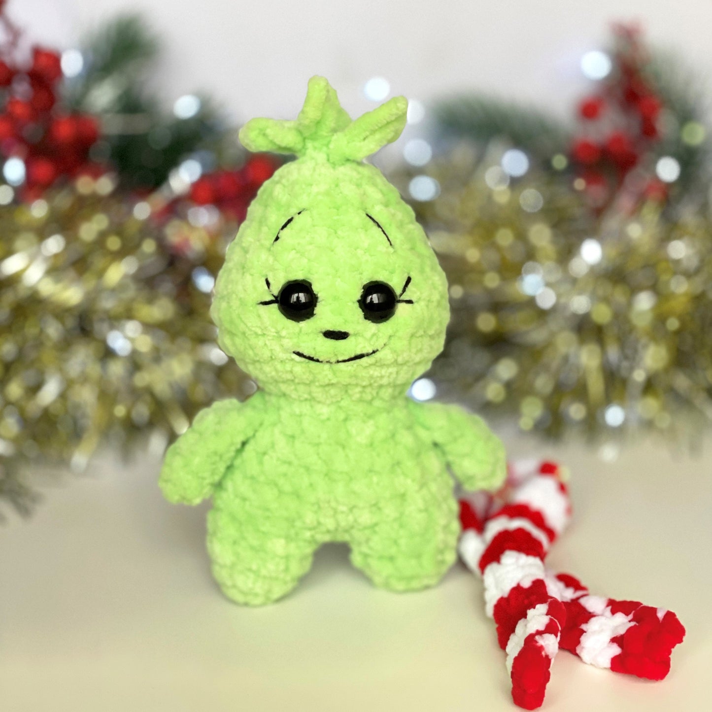 Grinch CROCHET PATTERN - No Sew