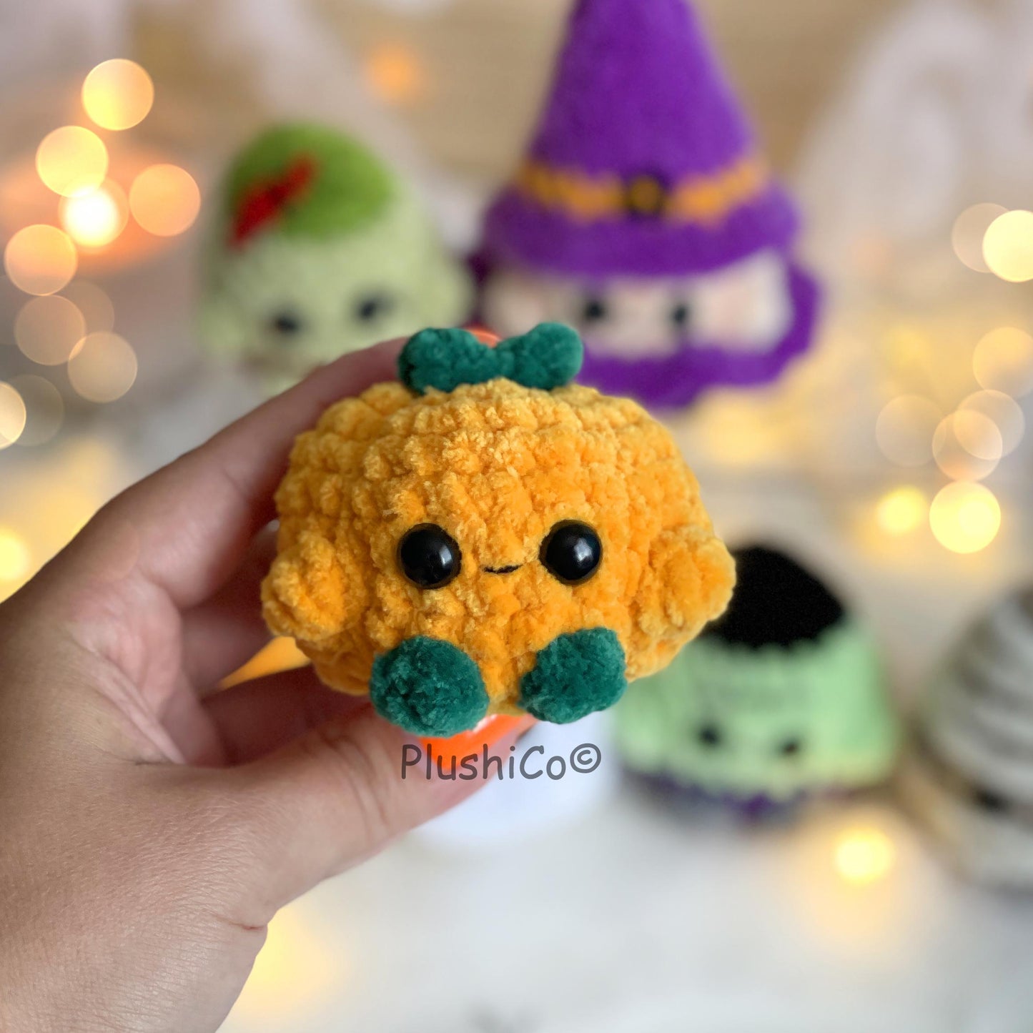Halloween Crochet Pattern Bundle 7-in-1, Low/No Sew