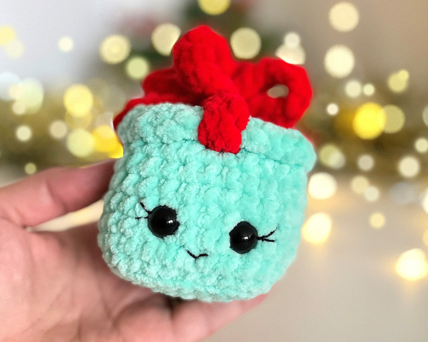 Gift Box CROCHET PATTERN - Low Sew