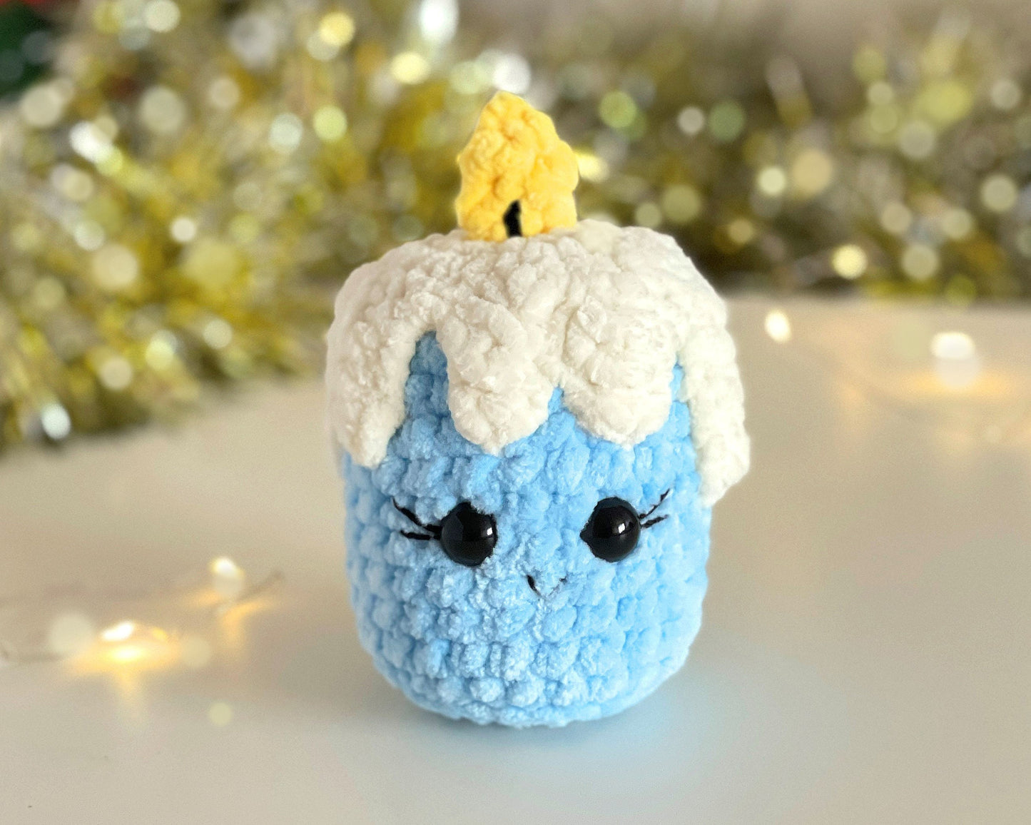 Candle CROCHET PATTERN - Low Sew