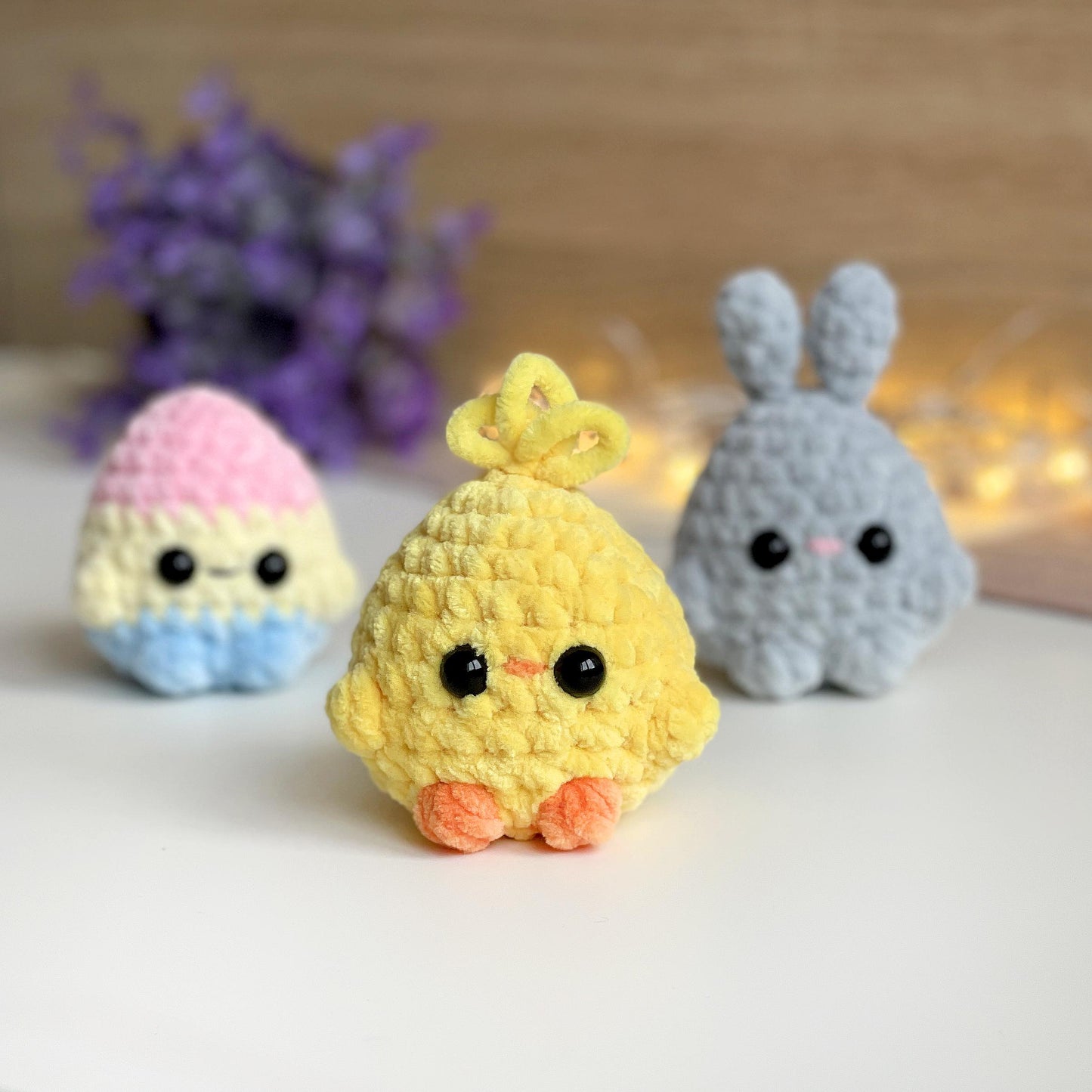 Easter Crochet Pattern Bundle - LOW/NO SEW