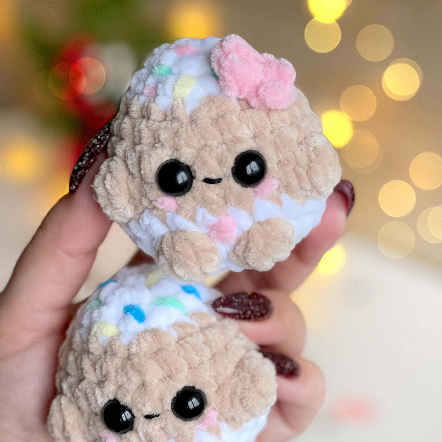 Gingerbread Man CROCHET PATTERN - No Sew