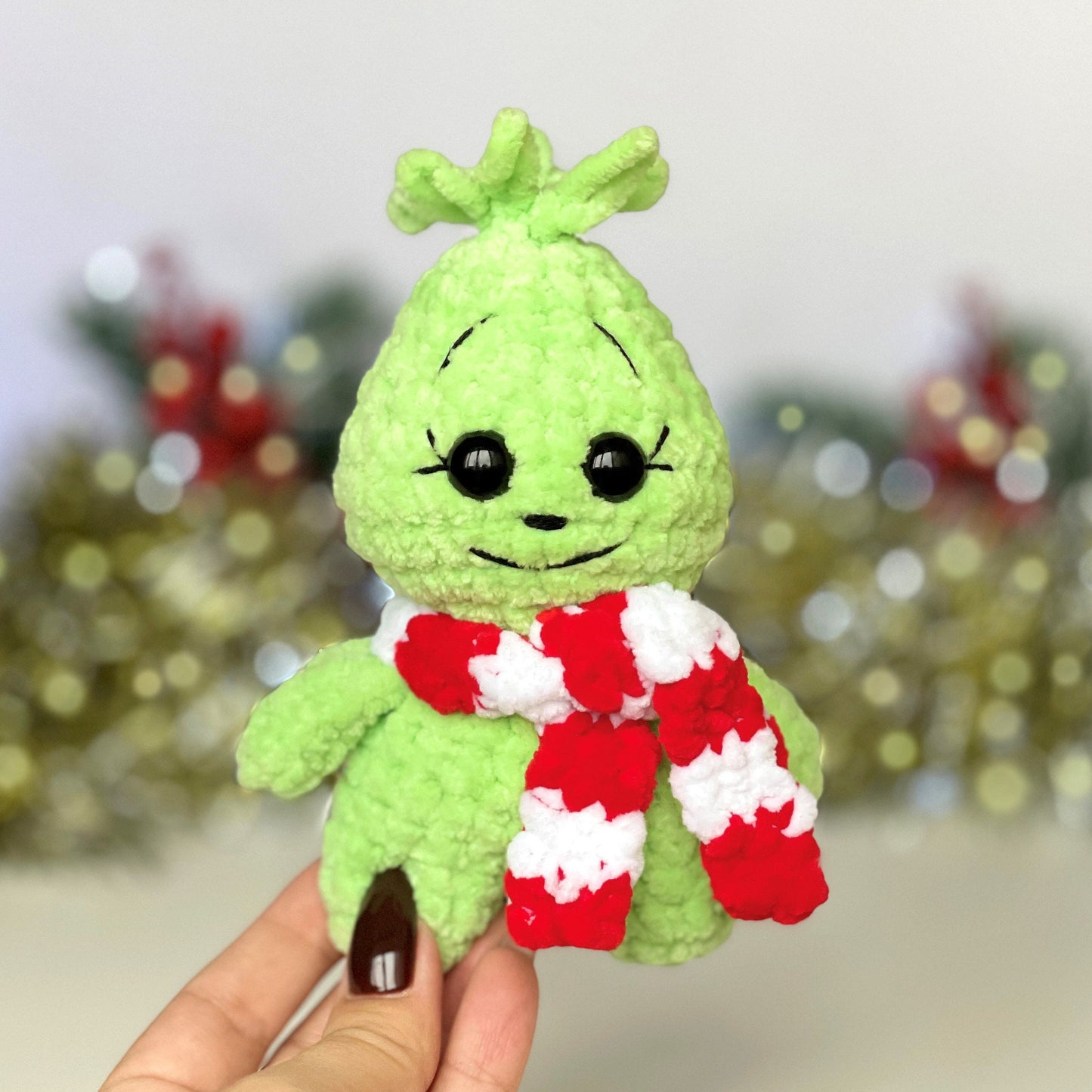 Grinch CROCHET PATTERN - No Sew