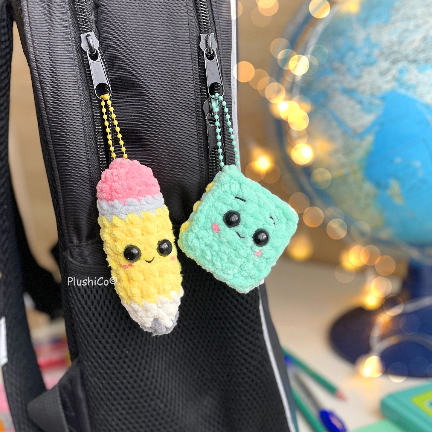 Graduation/Back to School Crochet Pattern 3-in-1, Low/No Sew