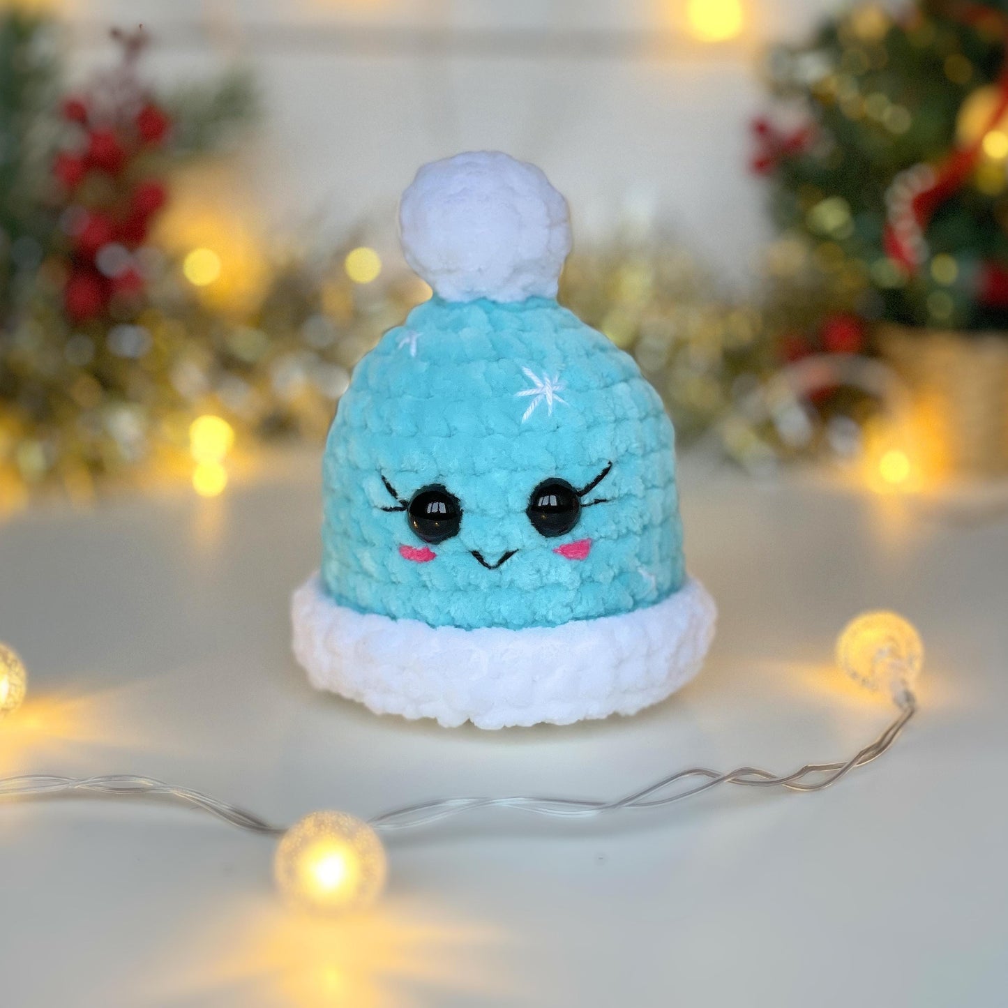 Mini Beanie Hat CROCHET PATTERN - No Sew