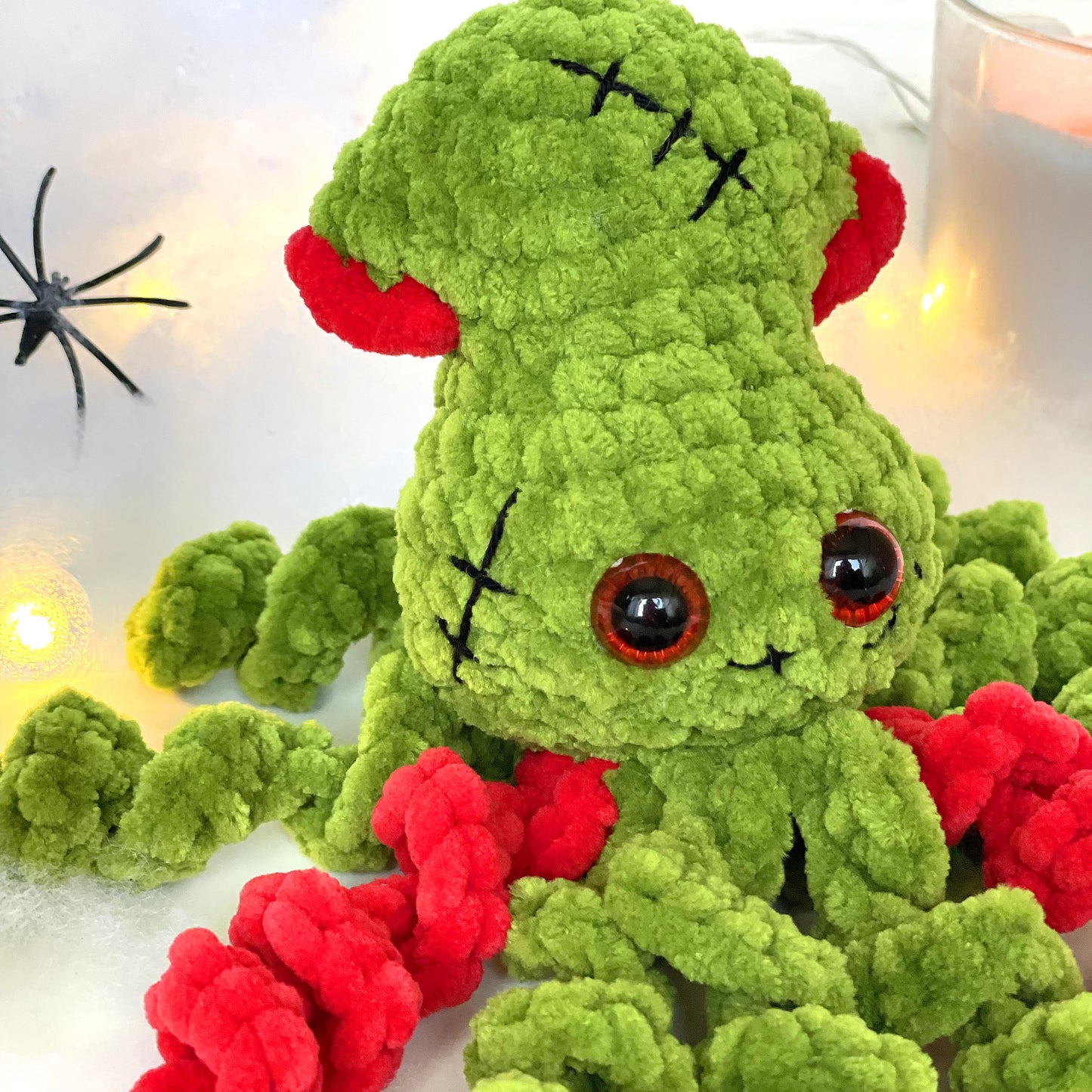 Zombie Squid CROCHET PATTERN - No Sew