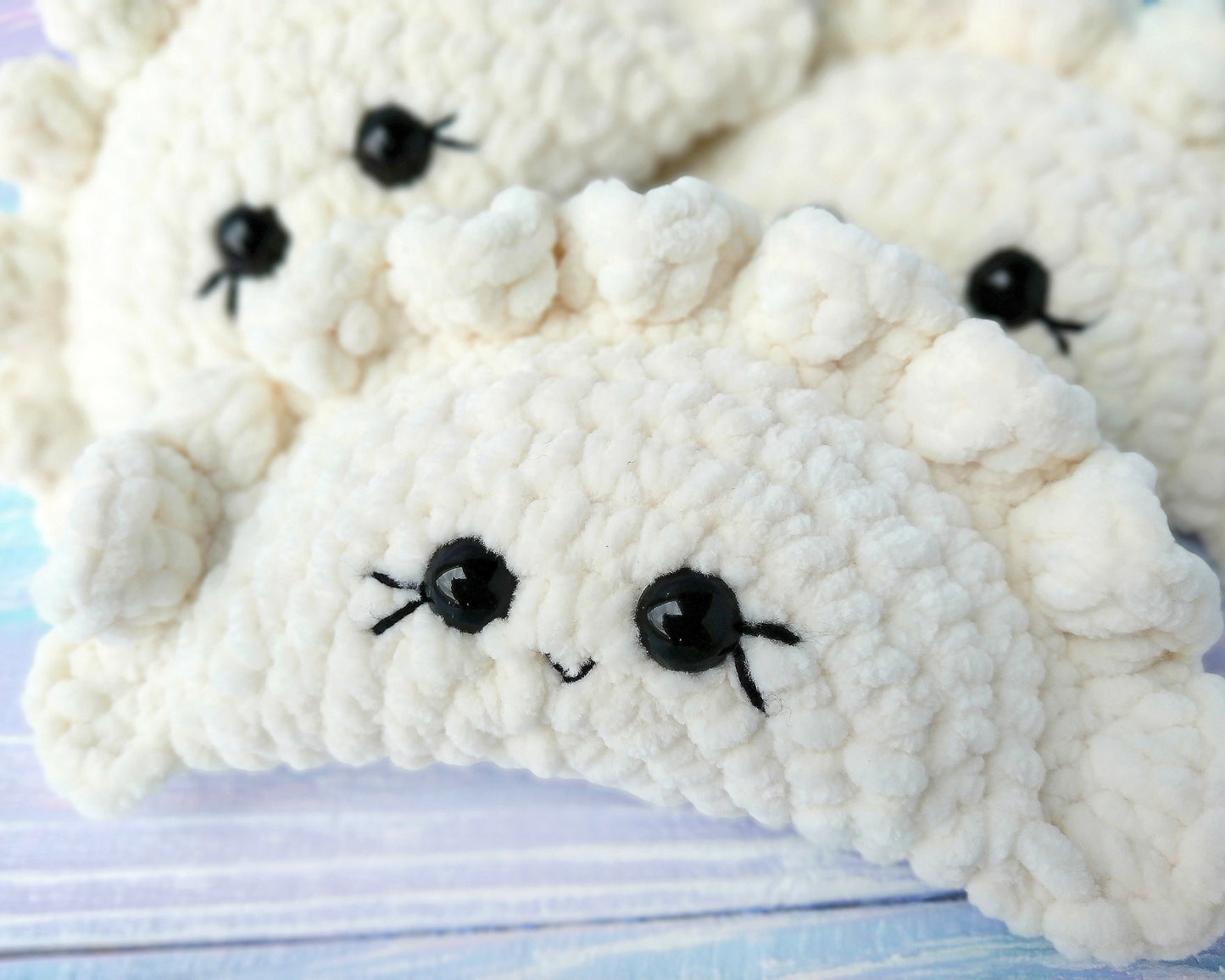 Dumpling (Pierogi) Crochet Pattern - NO SEW
