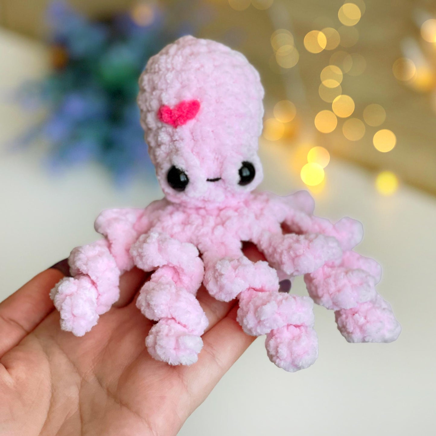 Octopus CROCHET PATTERN - No Sew