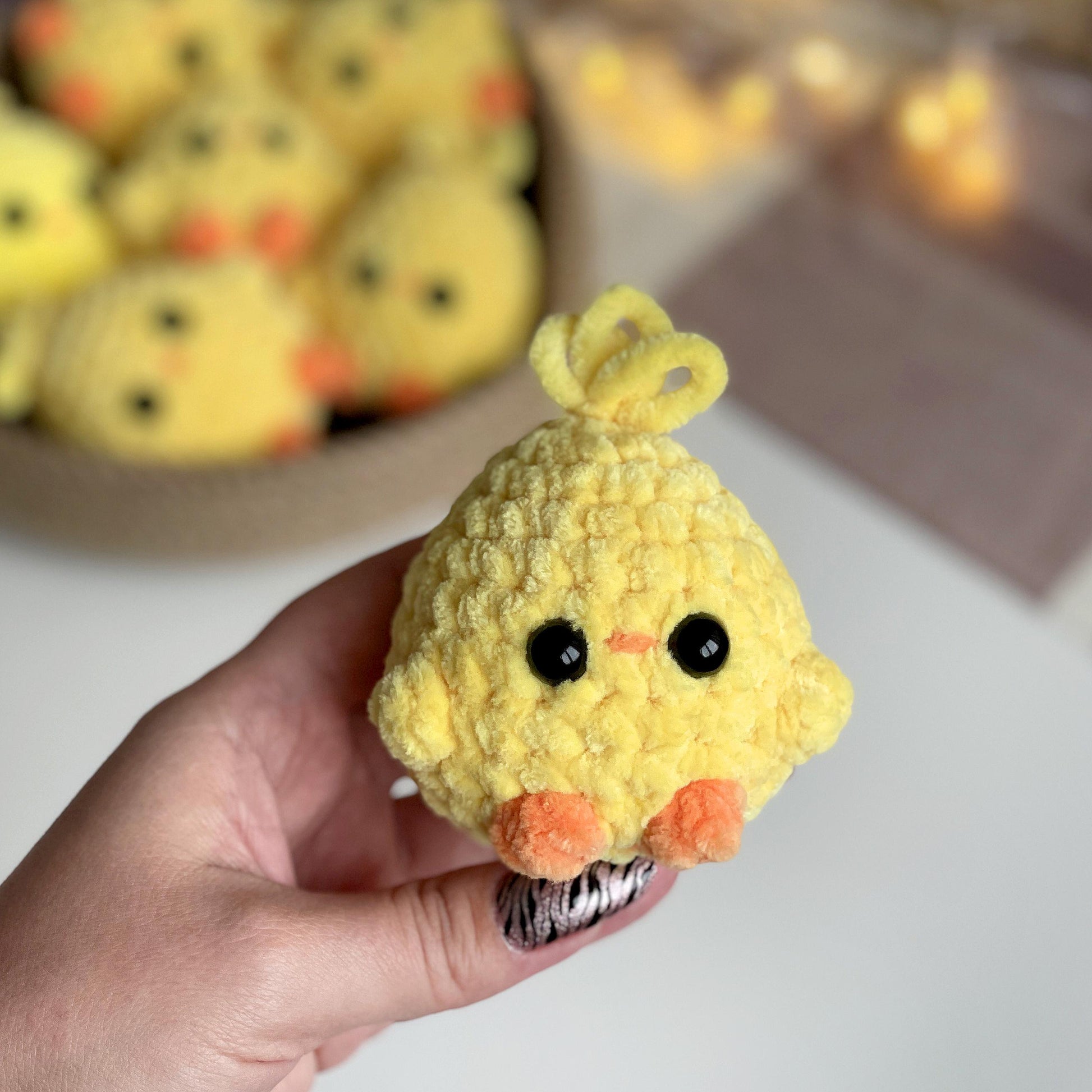 Easter Chick Crochet PATTERN, No Sew Amigurumi Tiny Chick, Easy pdf Tutorial for Beginners, Baby Gift Plushie, Handmade Little Spring Bird