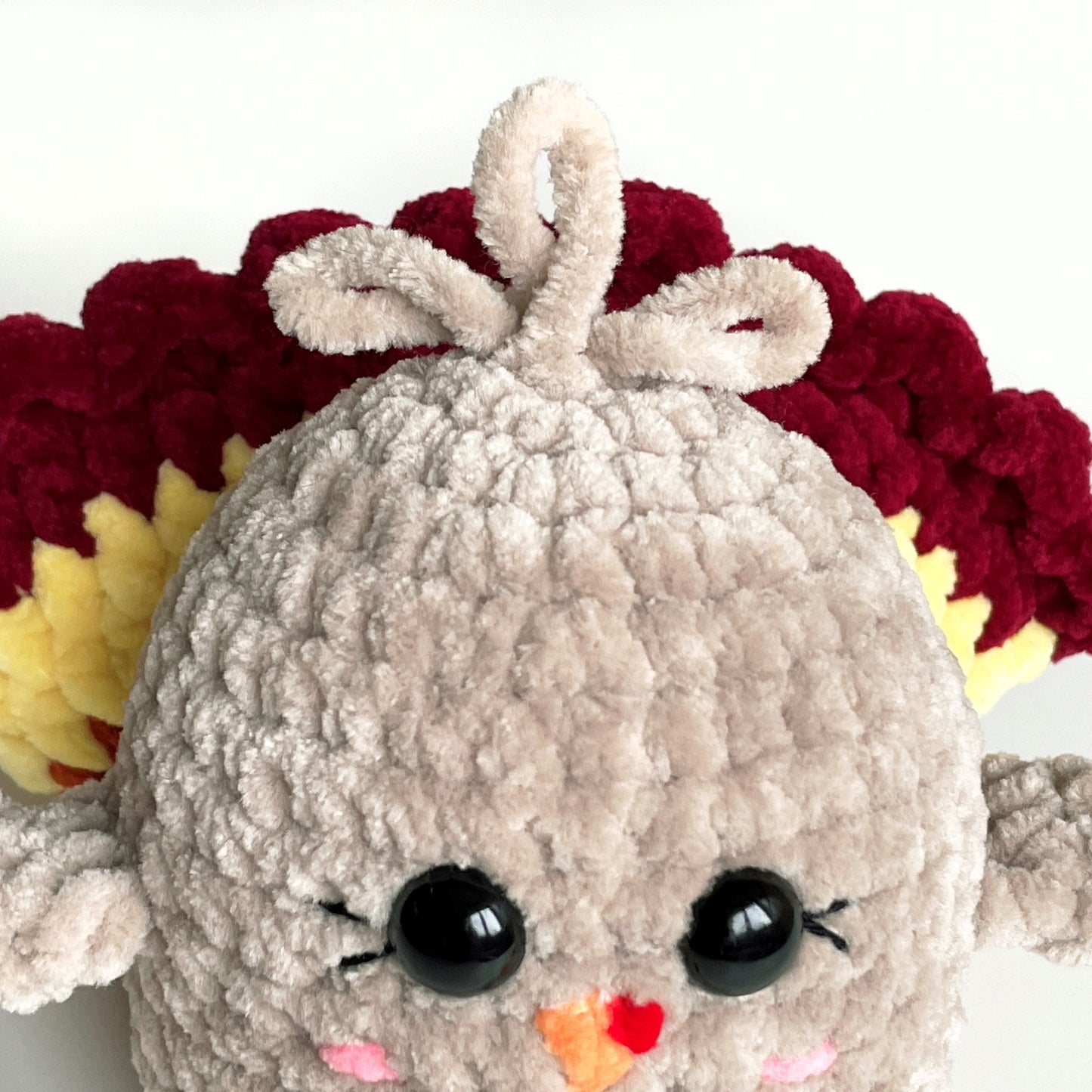 Turkey Crochet Pattern - Low Sew