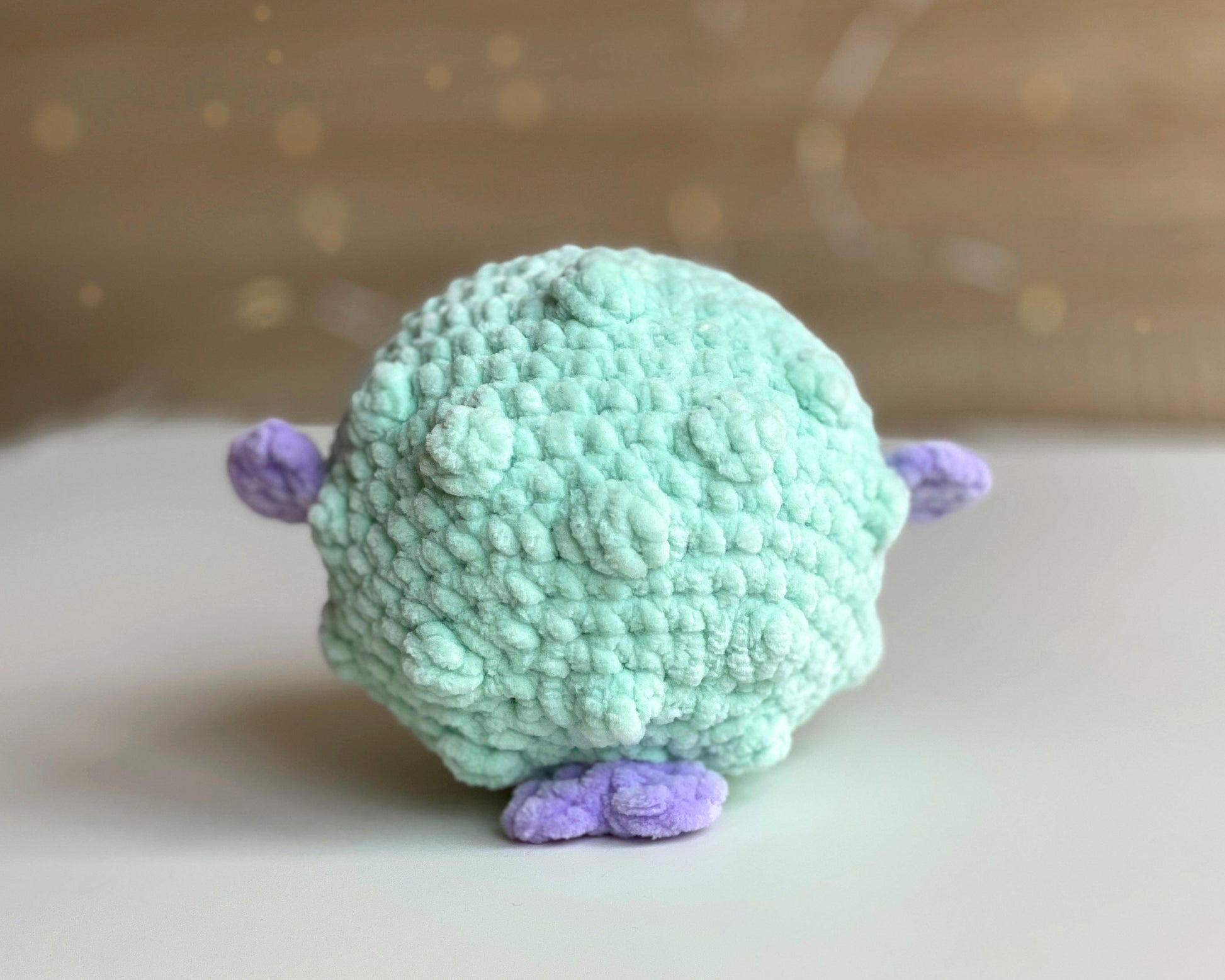 Fish Crochet PATTERN, No-Sew Puffer Fish Amigurumi Plushie, Cute Sea Creature, Plush Baby Toy, Kawaii Blowfish, Easy Beginner-Friendly PDF
