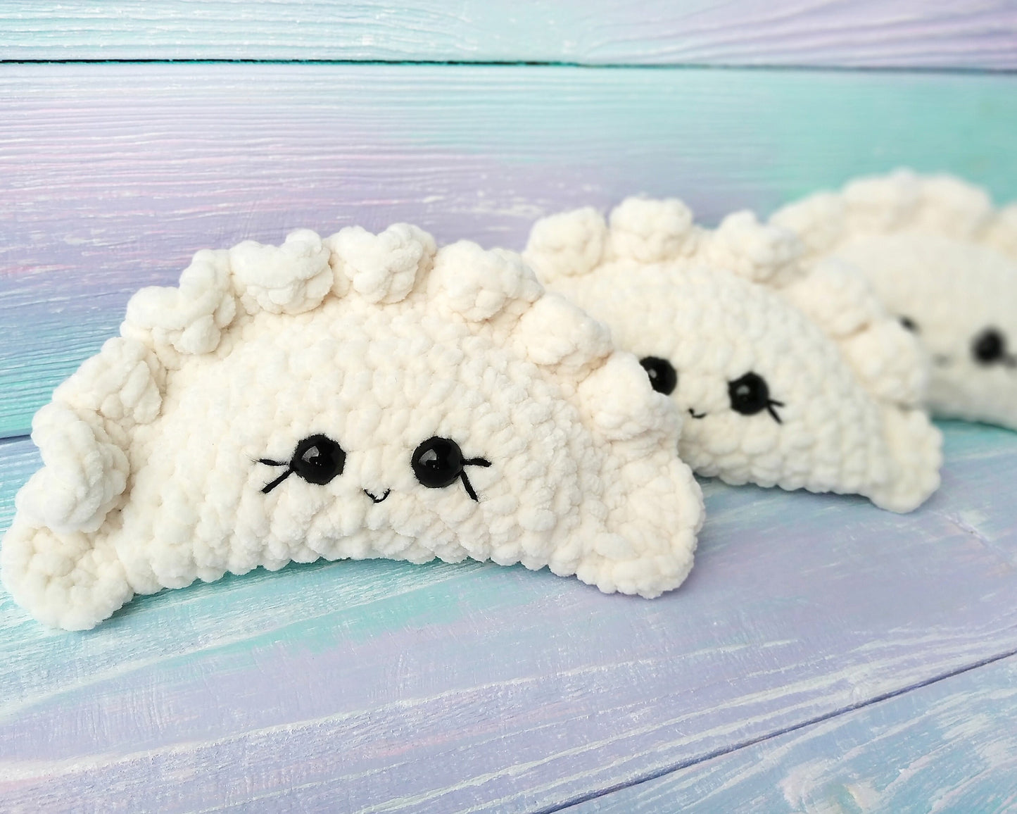 Dumpling (Pierogi) Crochet Pattern - NO SEW