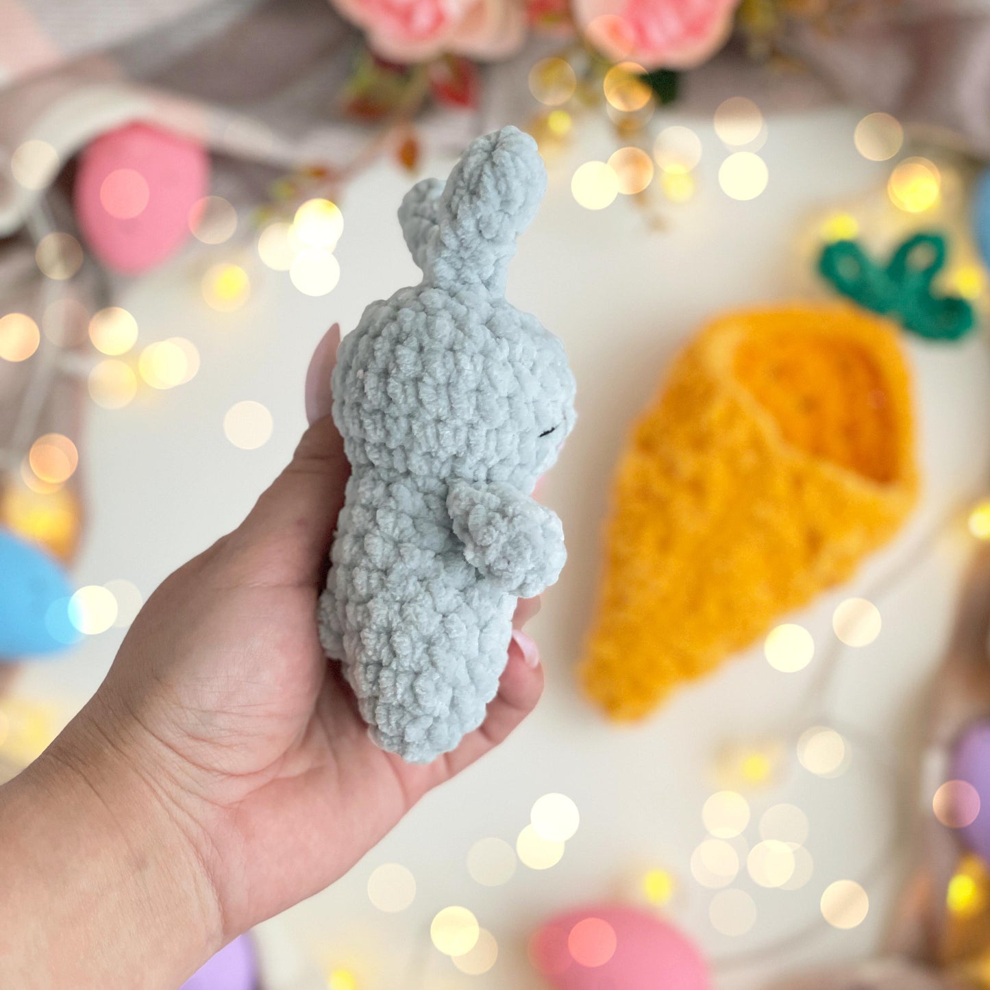 Bunny in Carrot Crochet Pattern – No Sew