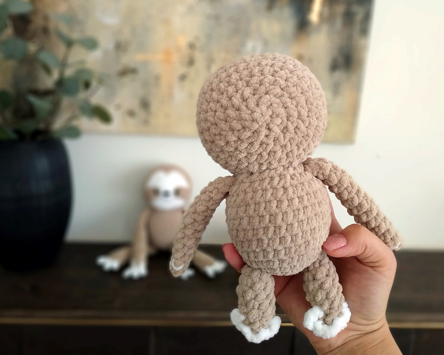 Mom & baby Sloth CROCHET PATTERN