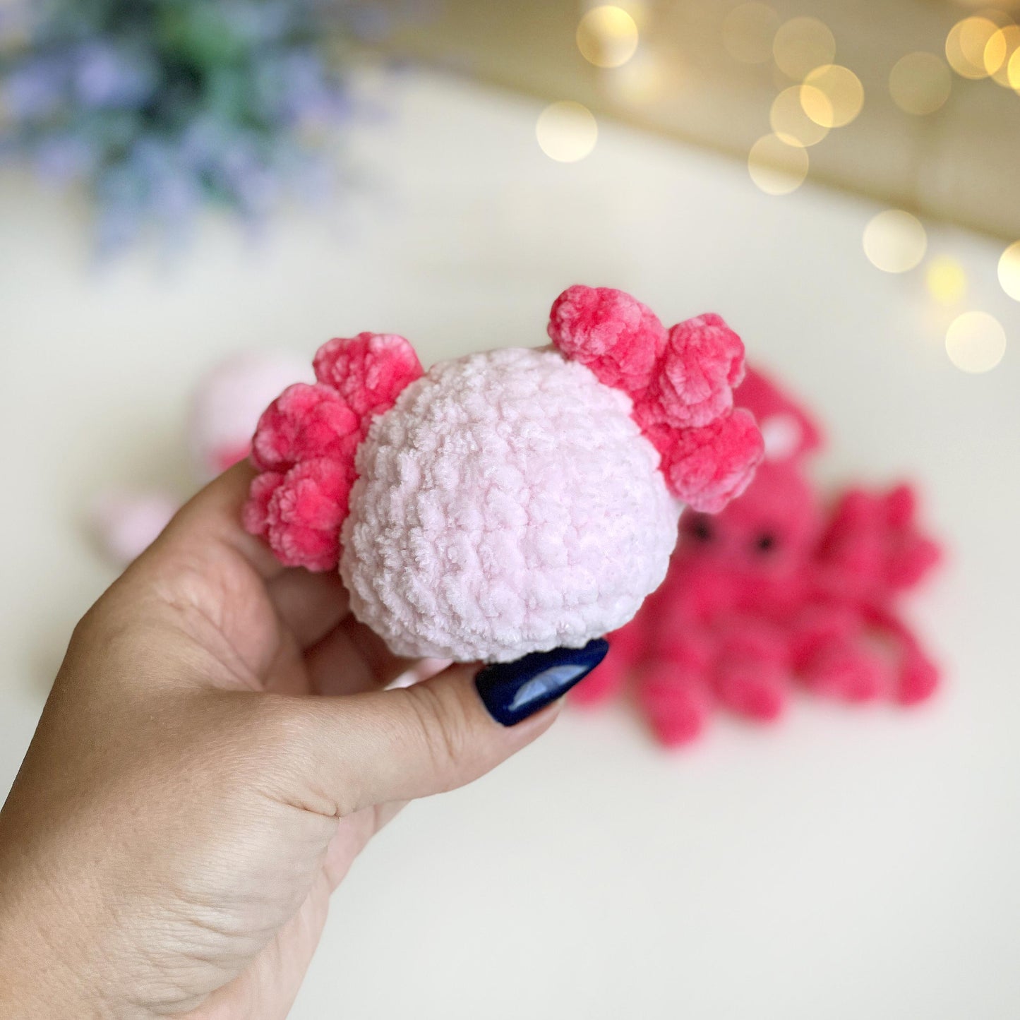 Octopus, Squid, Axolotl CROCHET PATTERNS 3-in-1 - No Sew