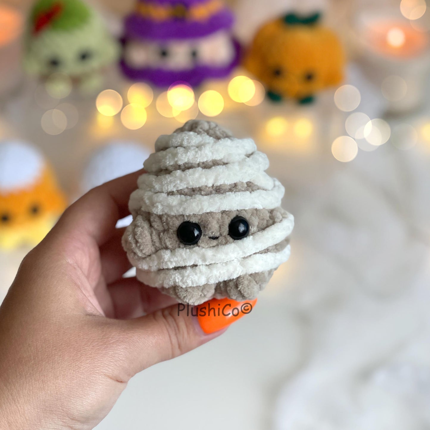 Halloween Crochet Pattern Bundle 7-in-1, Low/No Sew
