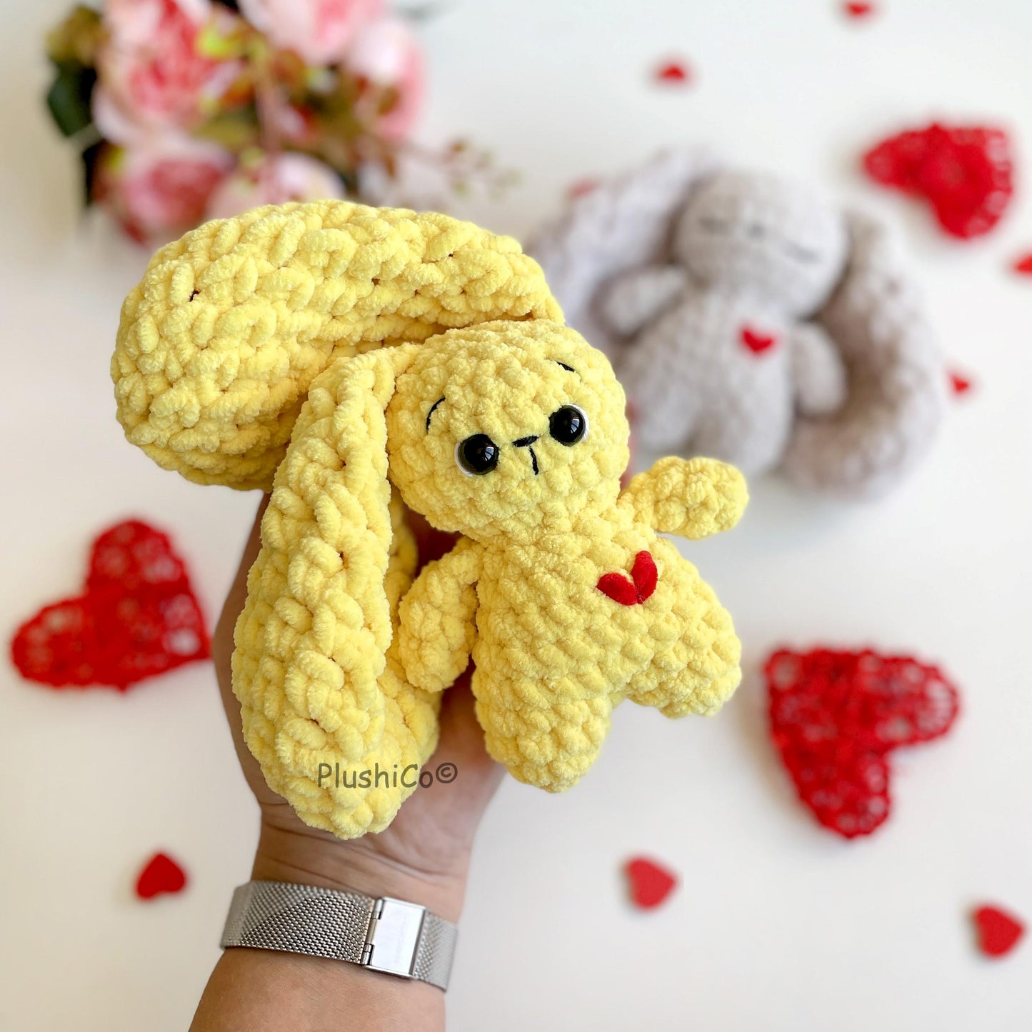 Bunny Crochet Pattern - NO SEW