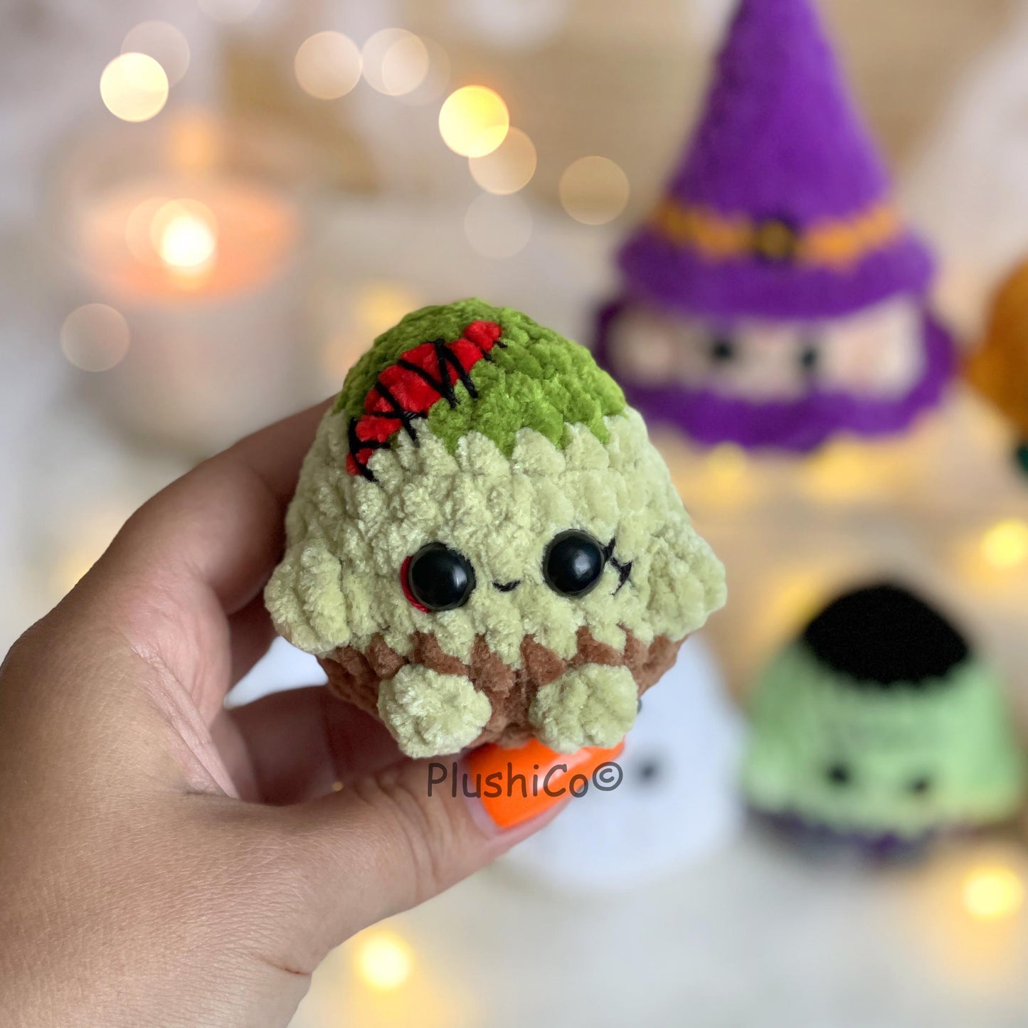 Halloween Crochet Pattern Bundle 7-in-1, Low/No Sew