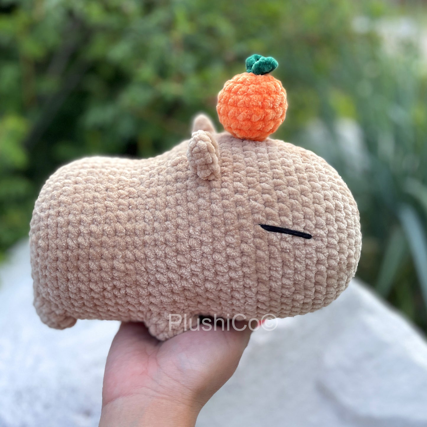 Capybara CROCHET PATTERN, Amigurumi Plushie, Low Sew beginner amigurumi, Cute Stuffed Animal, Plush Baby Toy, Digital amigurumi tutorial PDF