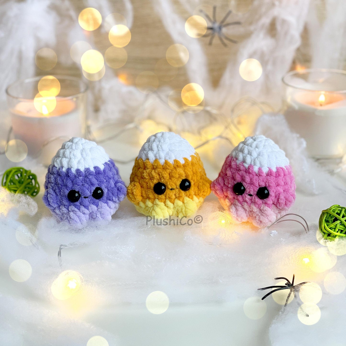 Candy Corn Crochet Pattern - No Sew