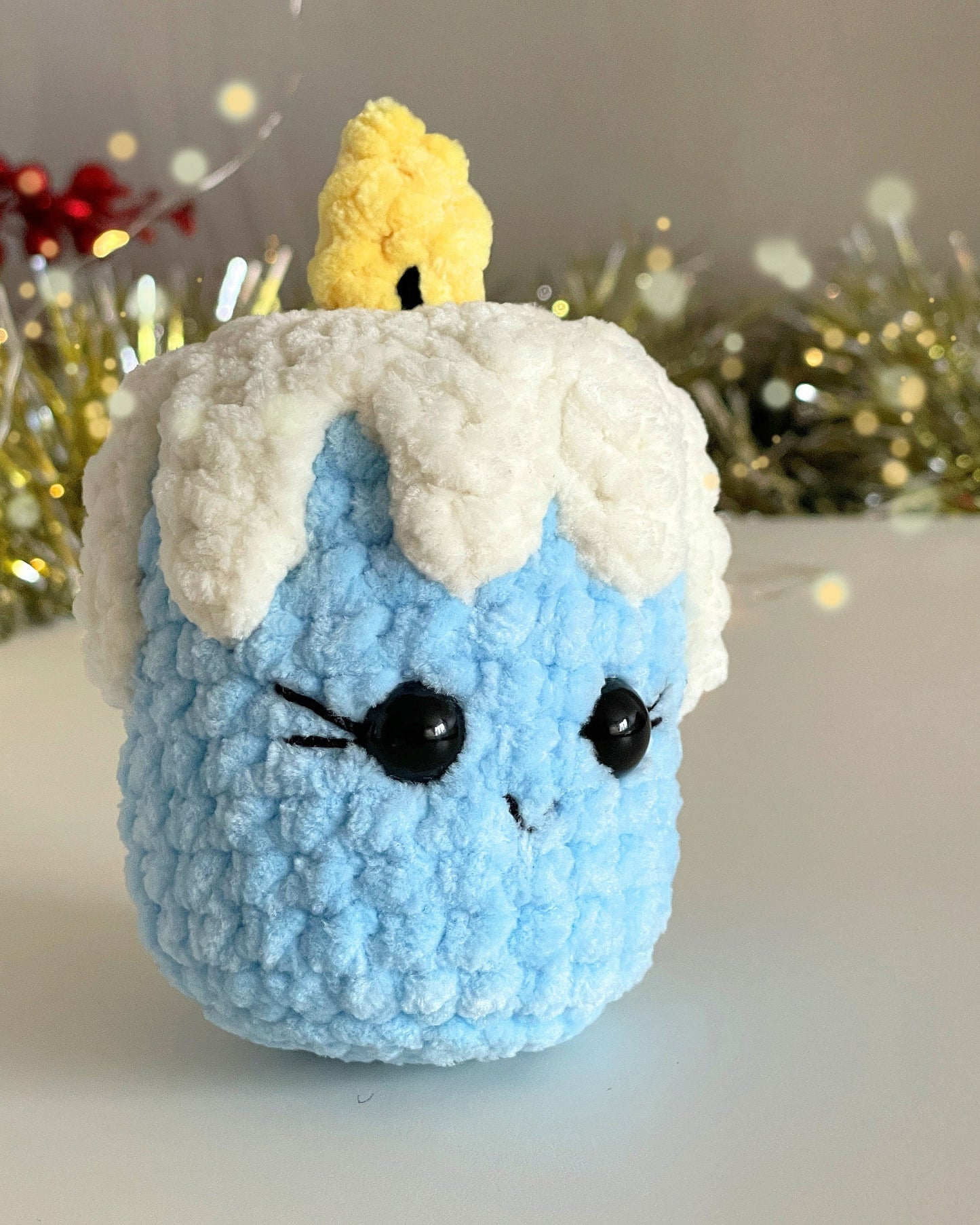 Candle CROCHET PATTERN - Low Sew