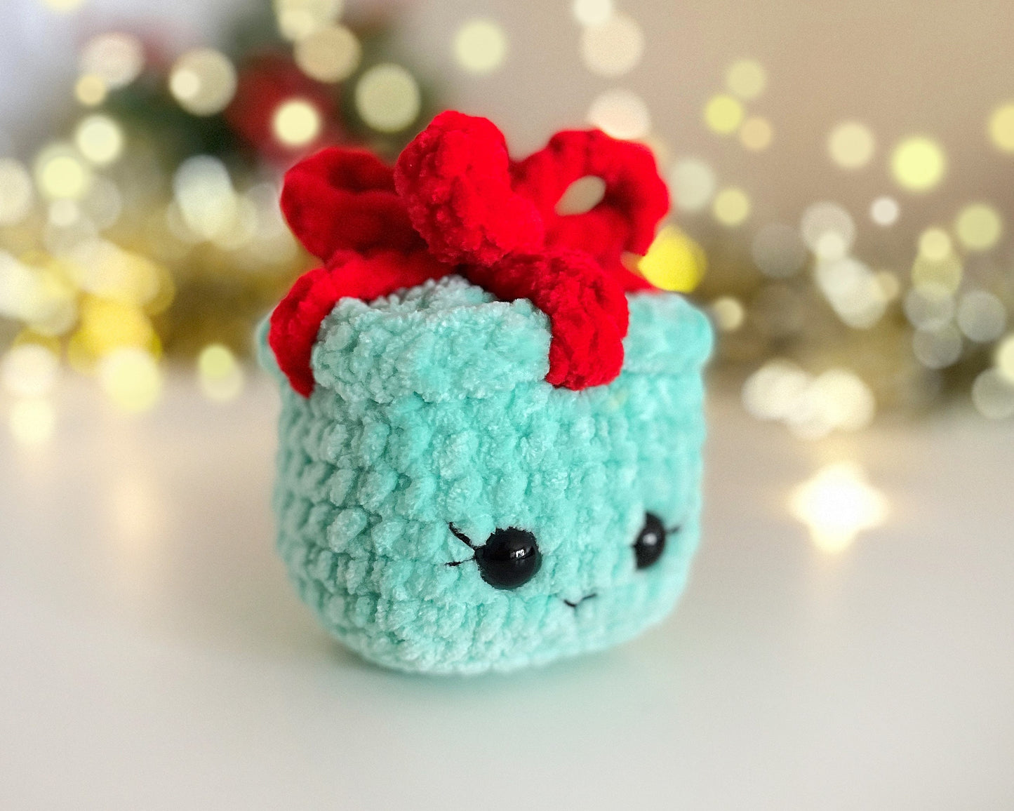 Gift Box CROCHET PATTERN - Low Sew