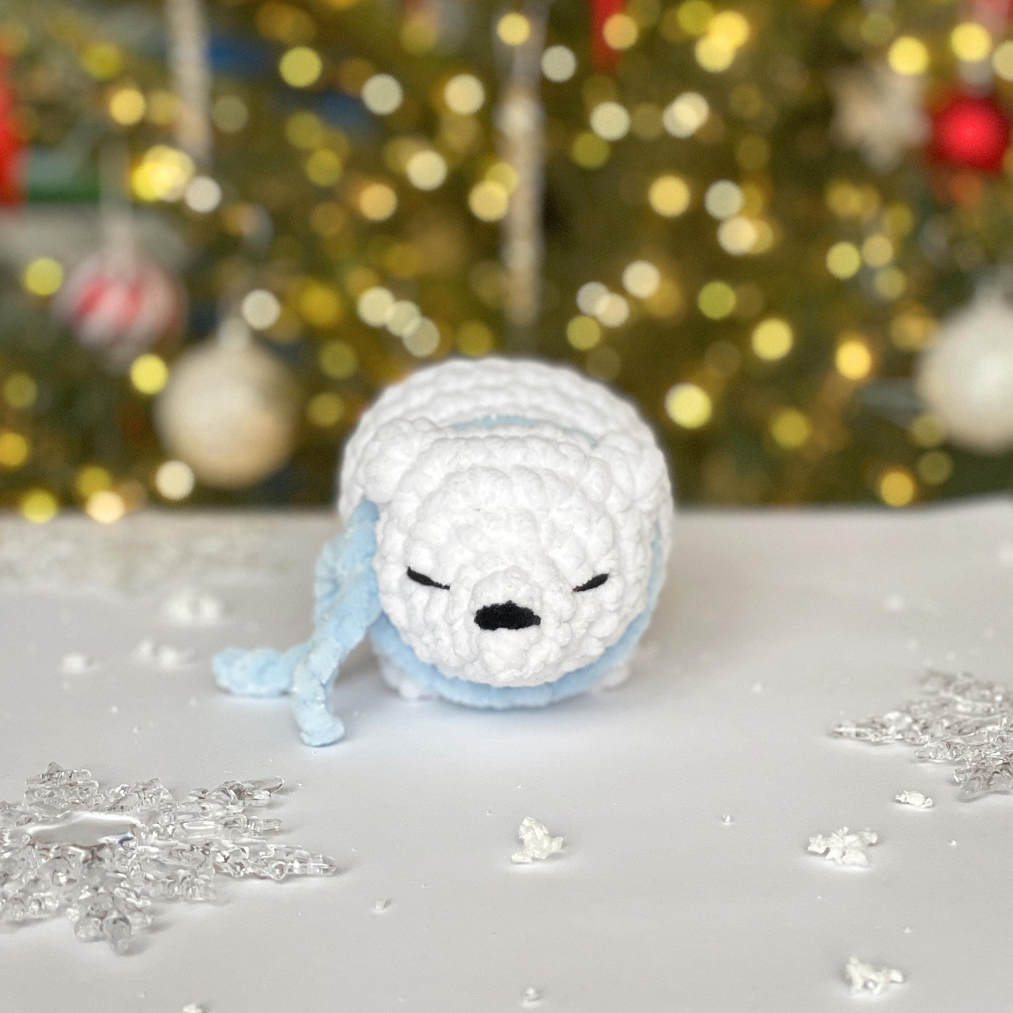 Polar Bear Crochet PATTERN - No Sew