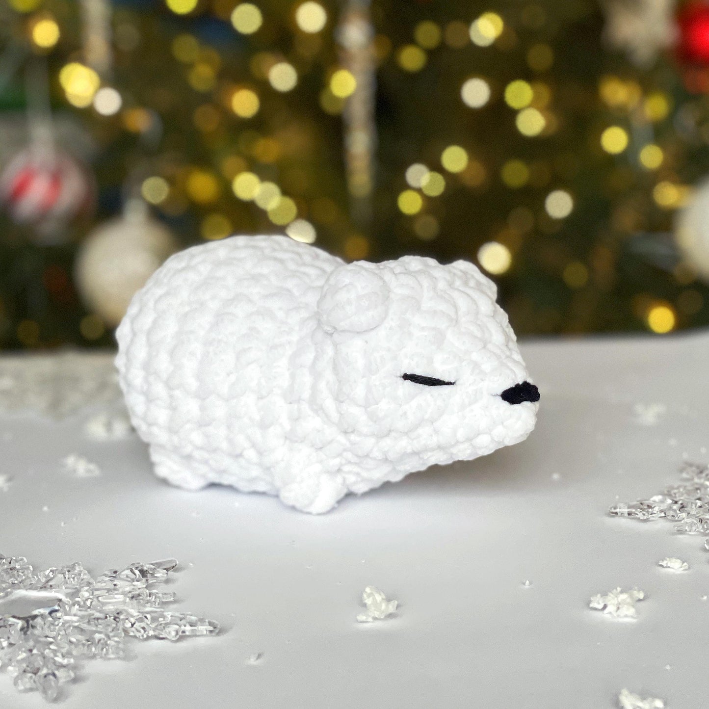 Polar Bear Crochet PATTERN - No Sew