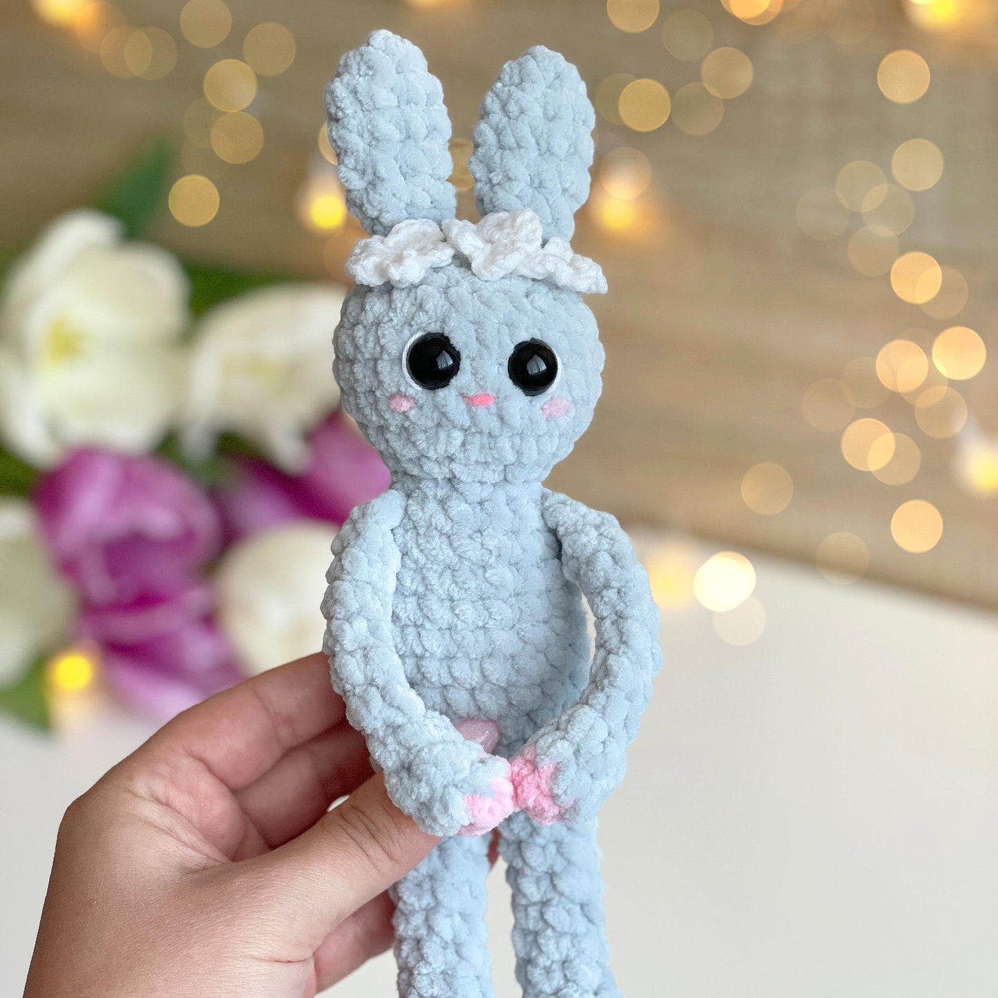 Bunny Candy Holder Crochet Pattern