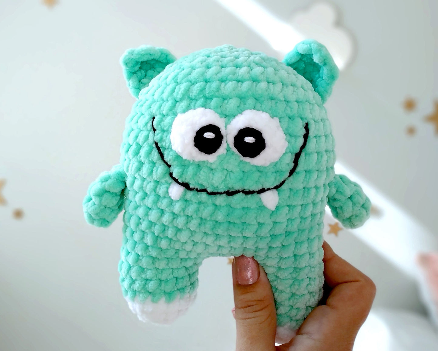 Cute Monsters Crochet Pattern, 3 styles