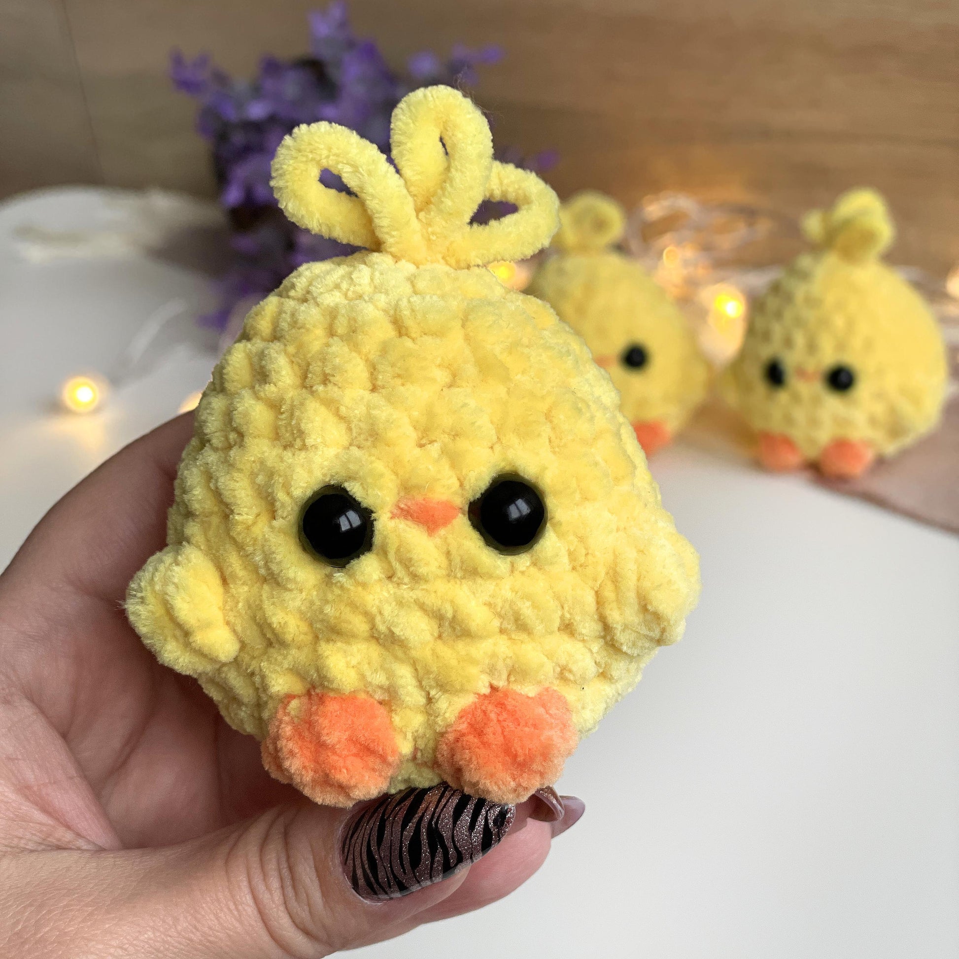 Easter Chick Crochet PATTERN, No Sew Amigurumi Tiny Chick, Easy pdf Tutorial for Beginners, Baby Gift Plushie, Handmade Little Spring Bird
