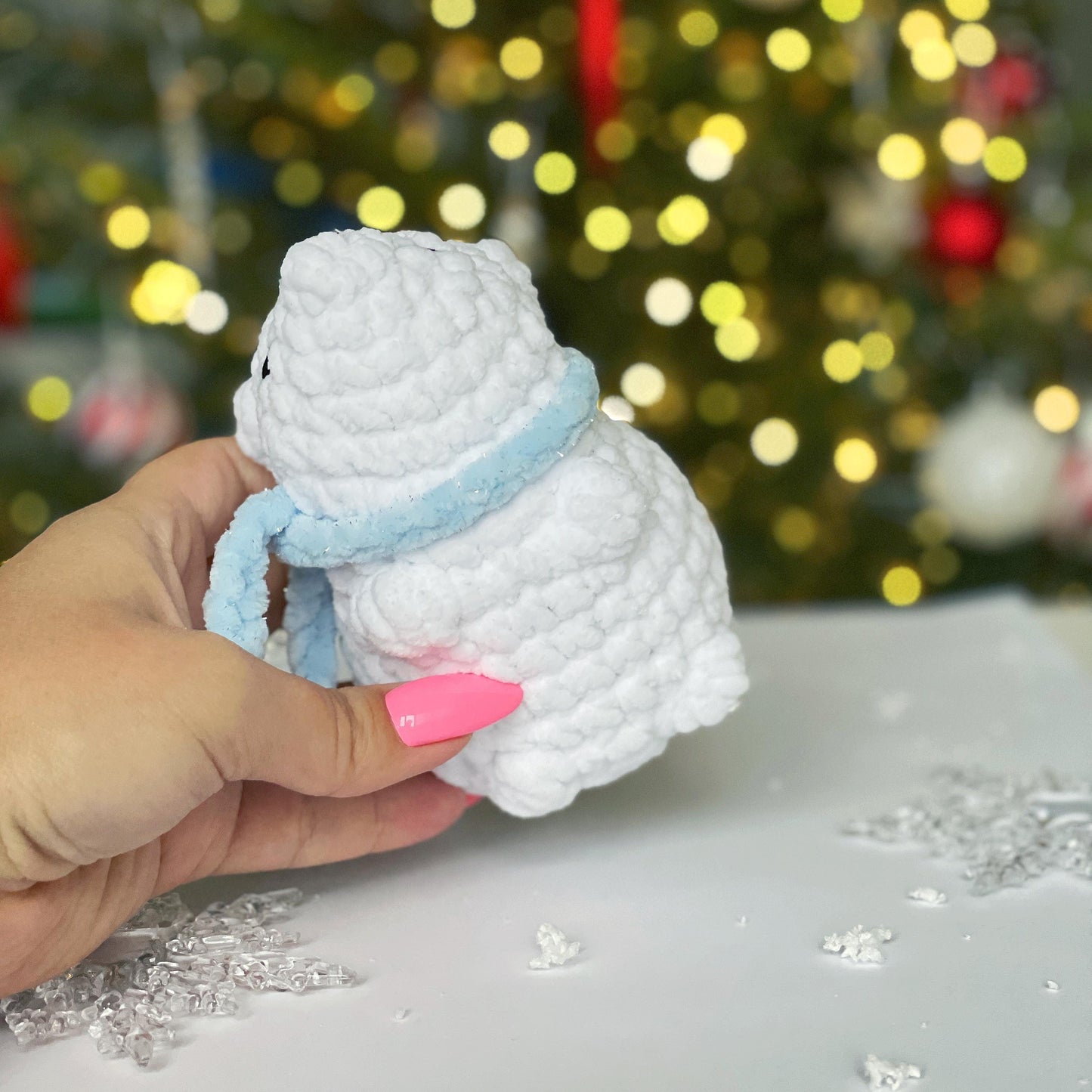 Polar Bear Crochet PATTERN - No Sew