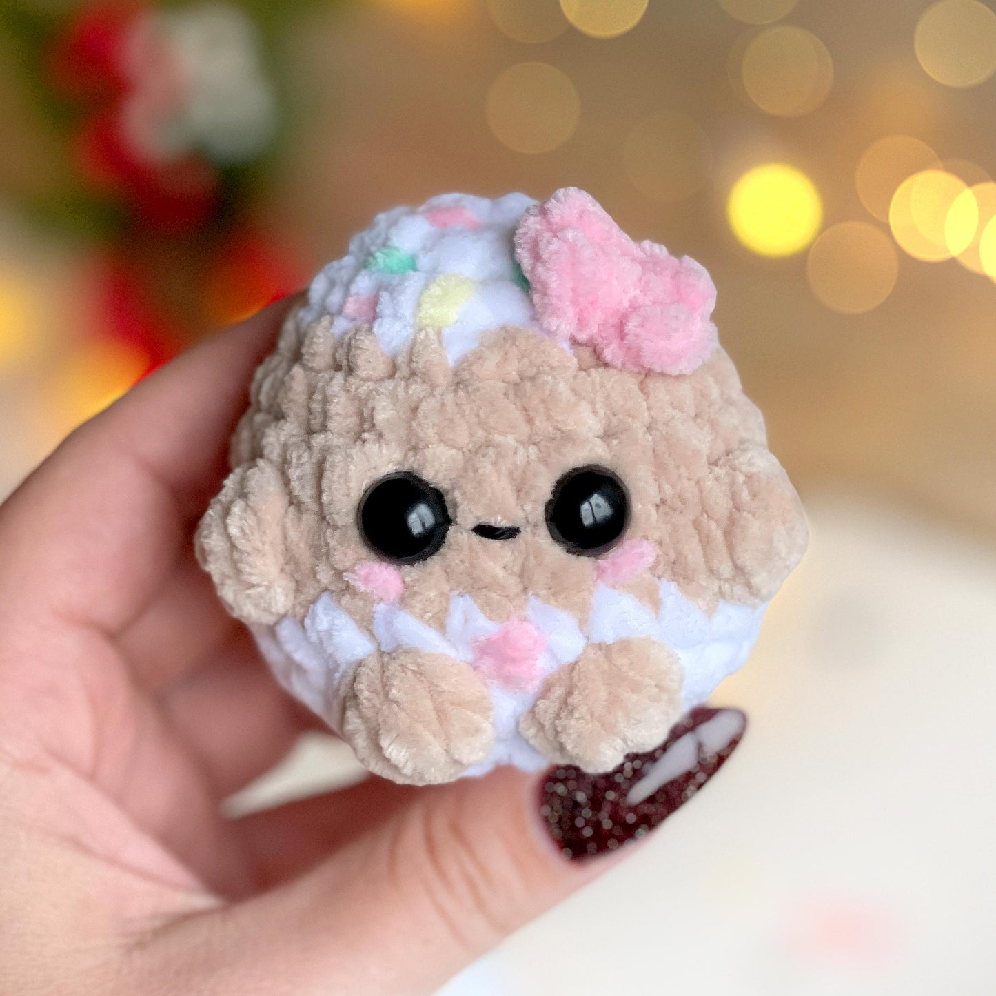Gingerbread Man CROCHET PATTERN - No Sew