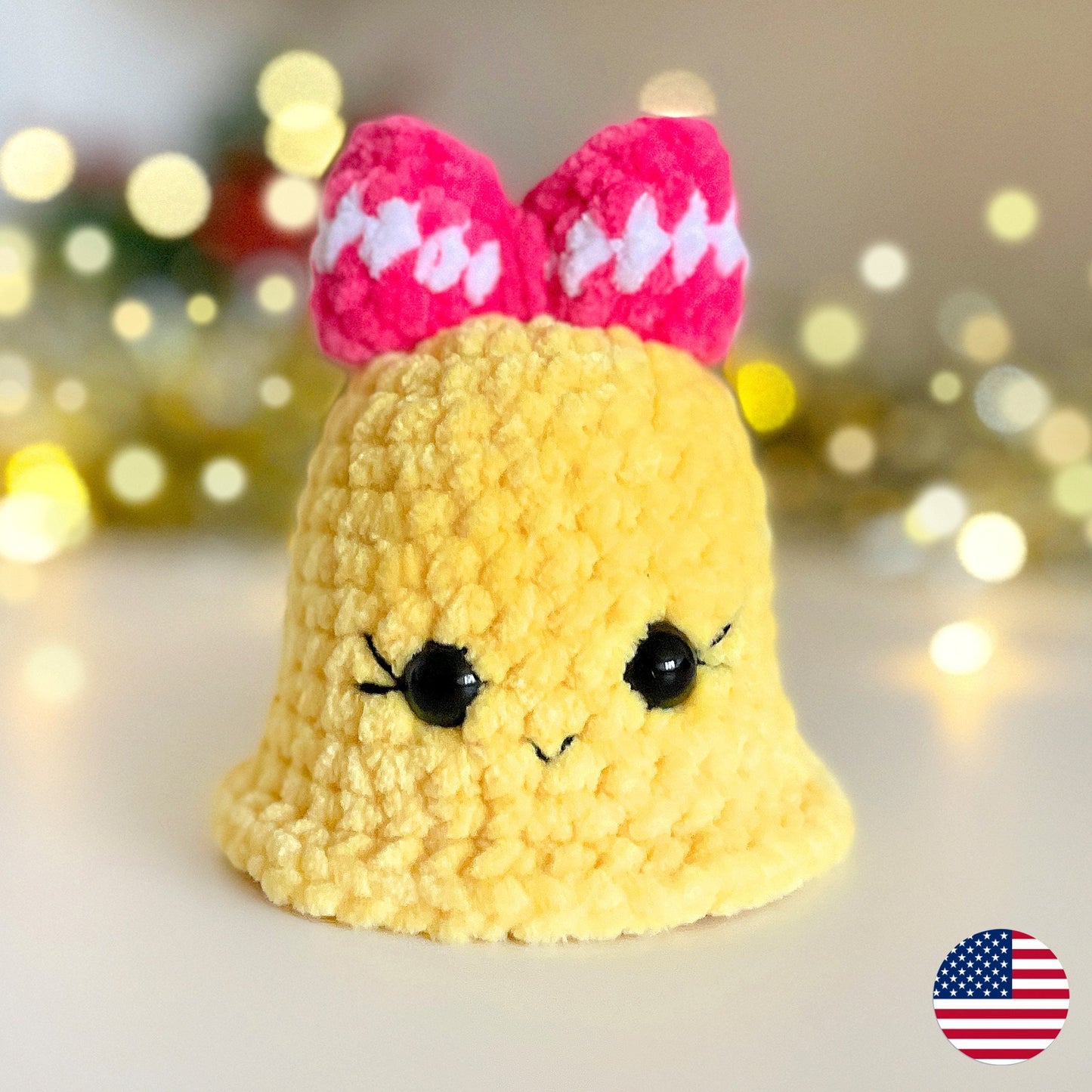 Bell CROCHET PATTERN - Low Sew