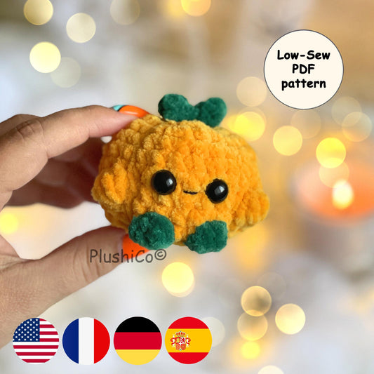 Pumpkin Crochet Pattern - Low Sew