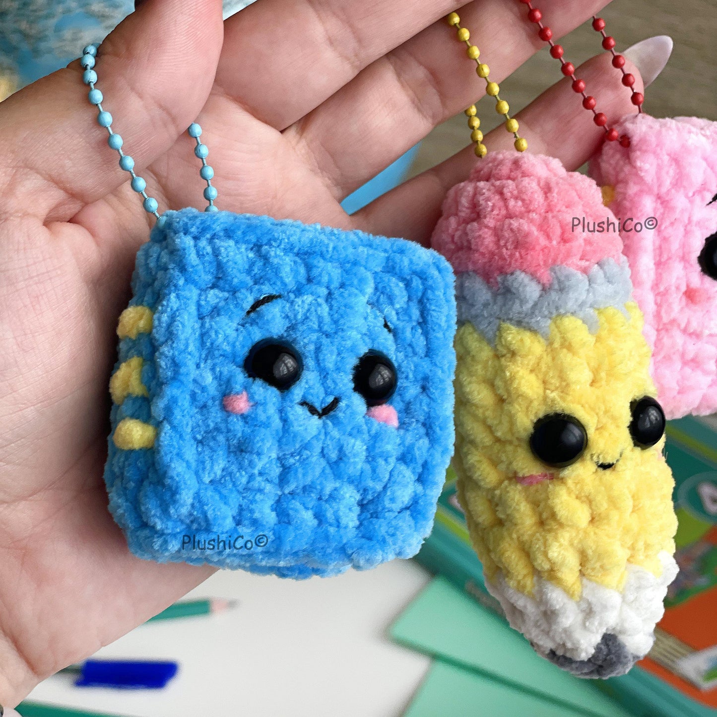 Graduation/Back to School Crochet Pattern 3-in-1, Low/No Sew