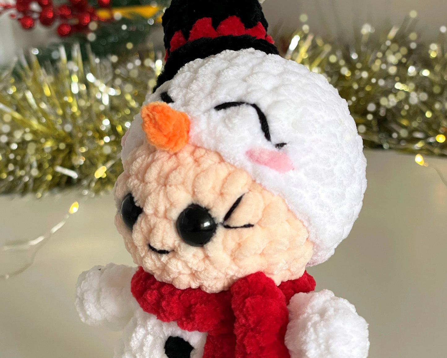 Snowman CROCHET PATTERN