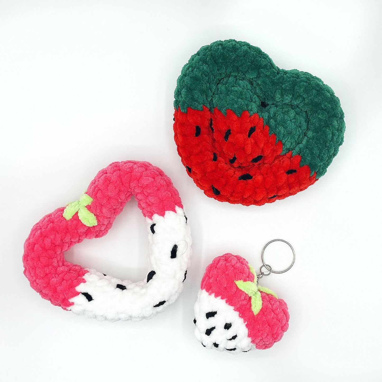 Matching Hearts CROCHET PATTERN - Low Sew