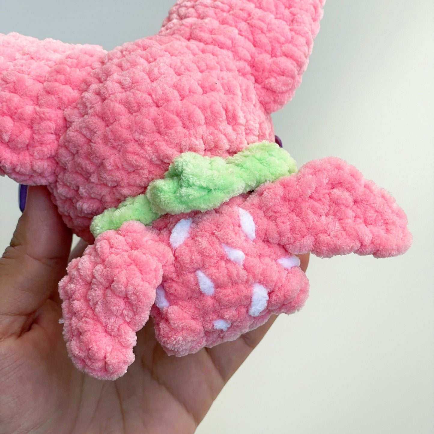 Strawberry Bat CROCHET PATTERN
