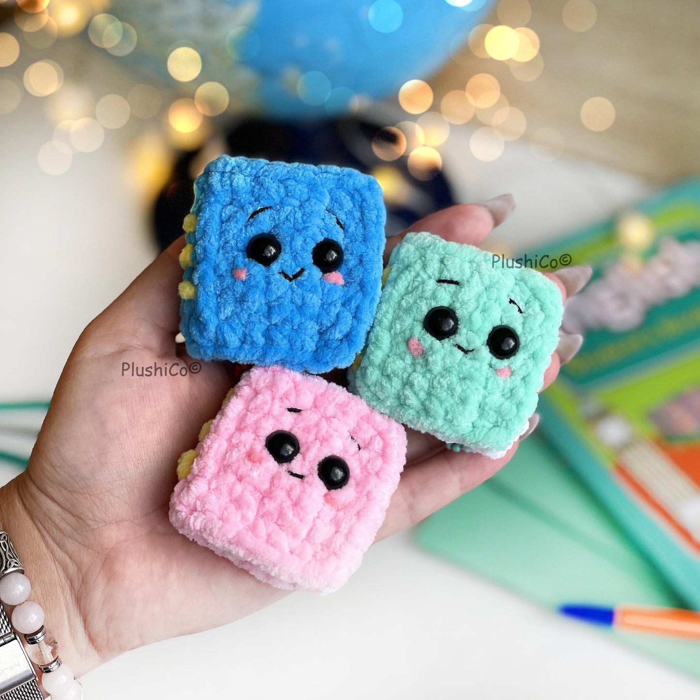 Graduation/Back to School Crochet Pattern 3-in-1, Low/No Sew