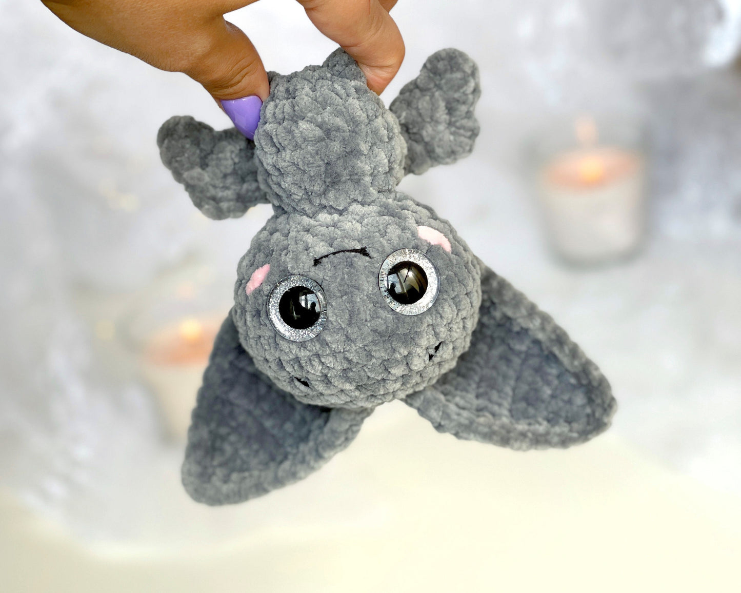 Strawberry Bat CROCHET PATTERN