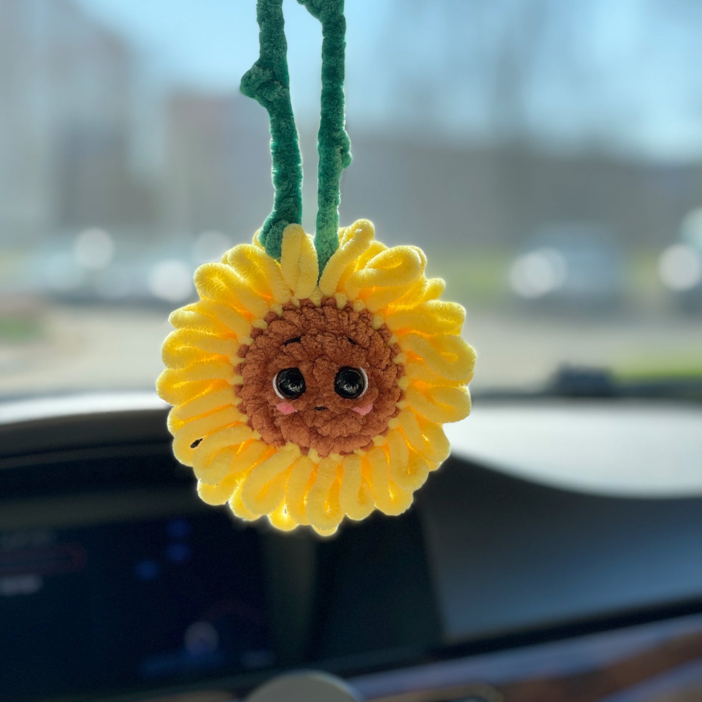 Crochet Sunflower Pattern - NO SEW