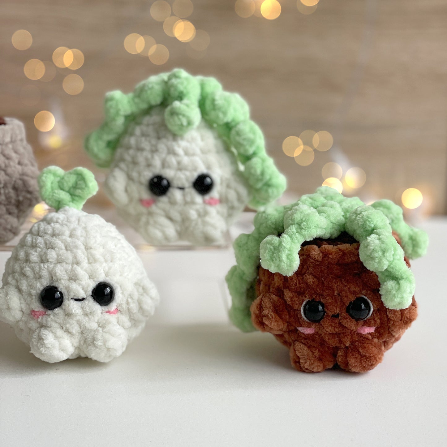 Mini Plants Crochet Pattern Bundle - No Sew