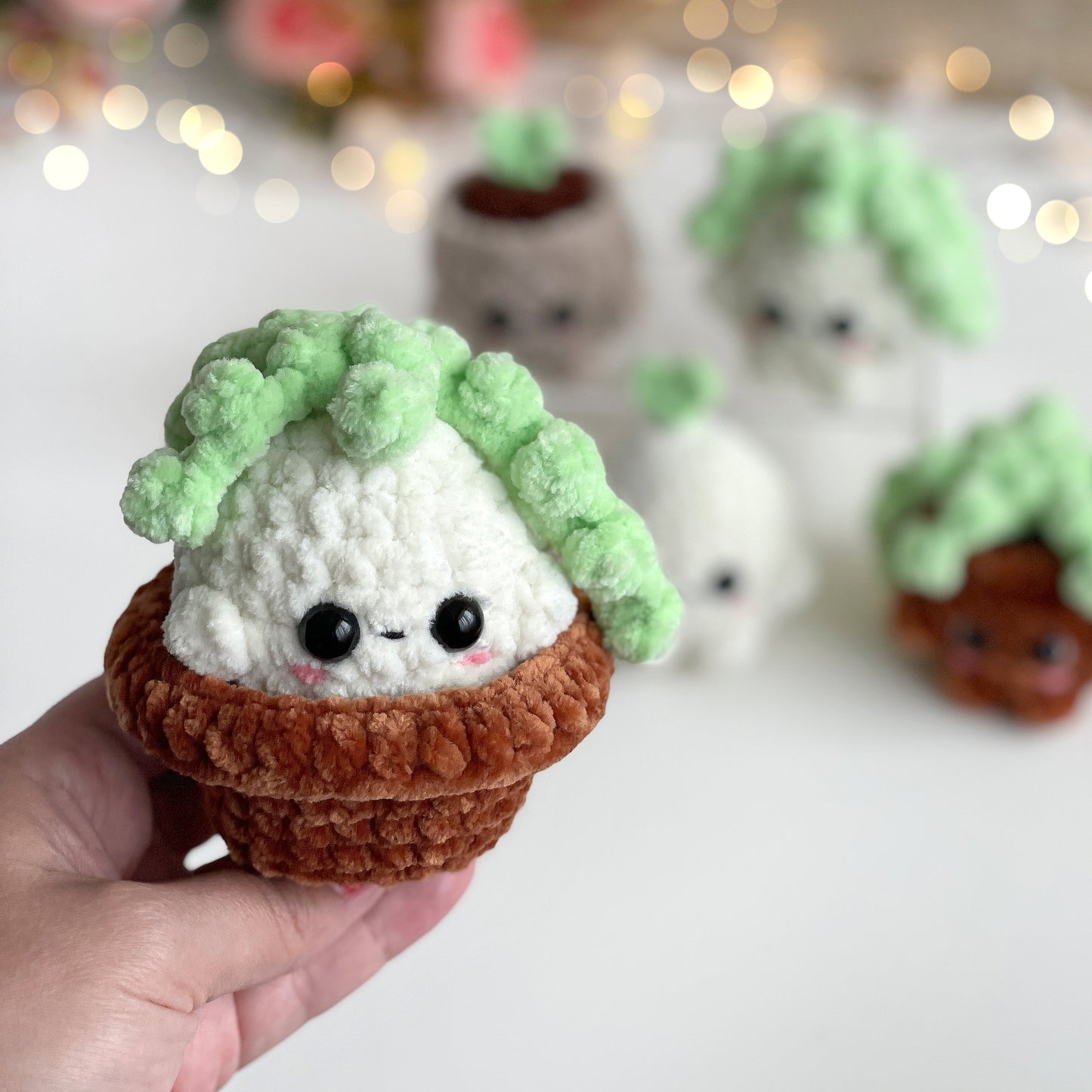 Mini Plants Crochet Pattern Bundle - No Sew