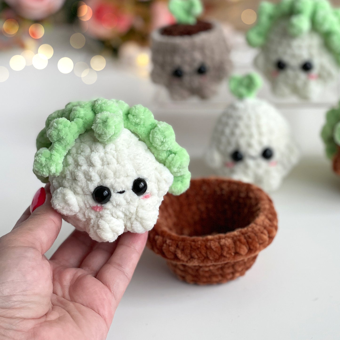 Mini Plants Crochet Pattern Bundle - No Sew