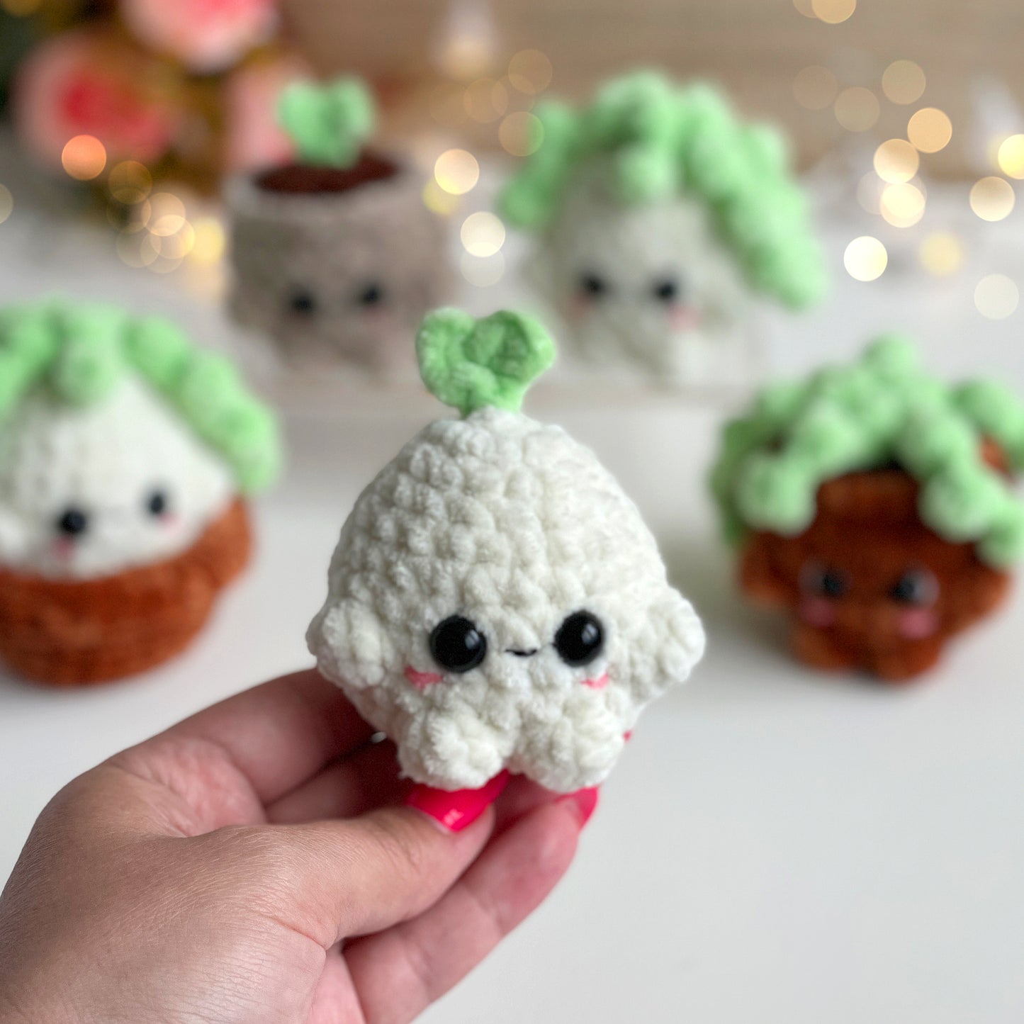 Mini Plants Crochet Pattern Bundle - No Sew